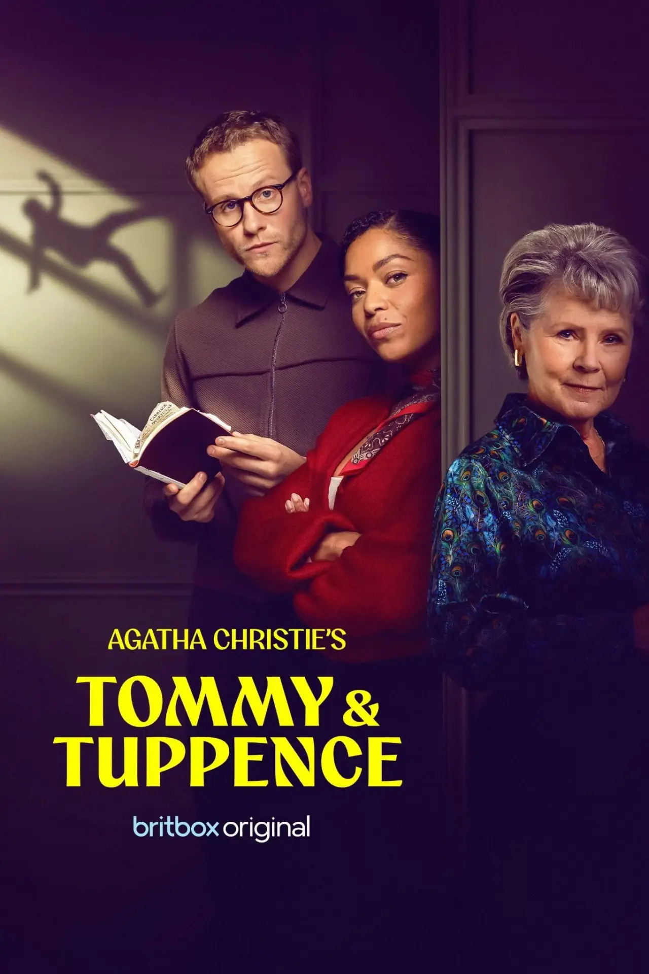 Plakat serialu "Tommy & Tuppence"