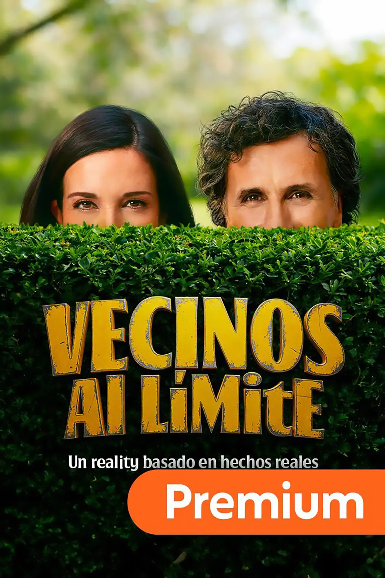Plakat serialu "Vecinos al Límite"