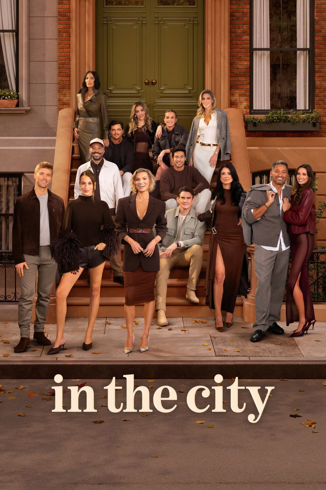 Plakat serialu "In the City"