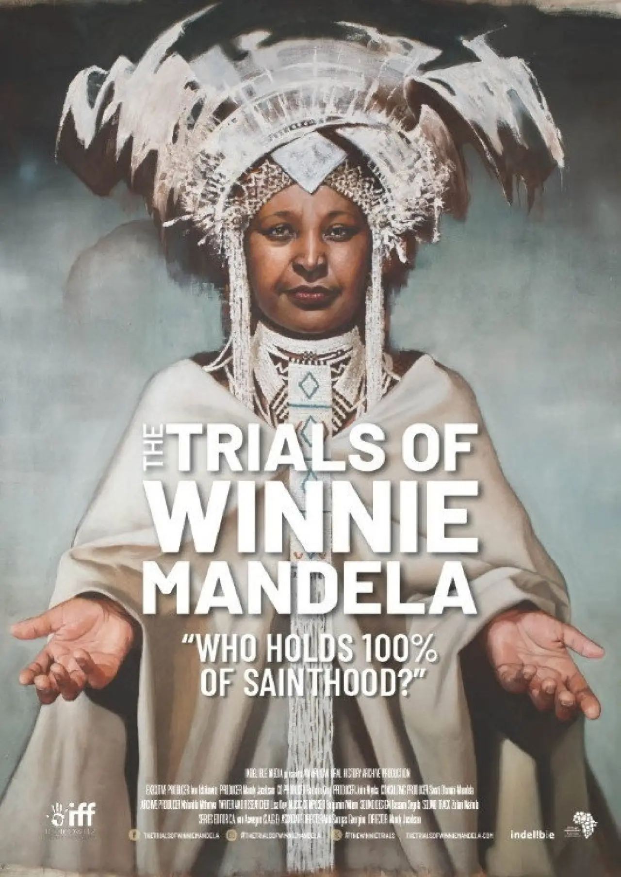 Plakat serialu "Próby Winnie Mandeli"