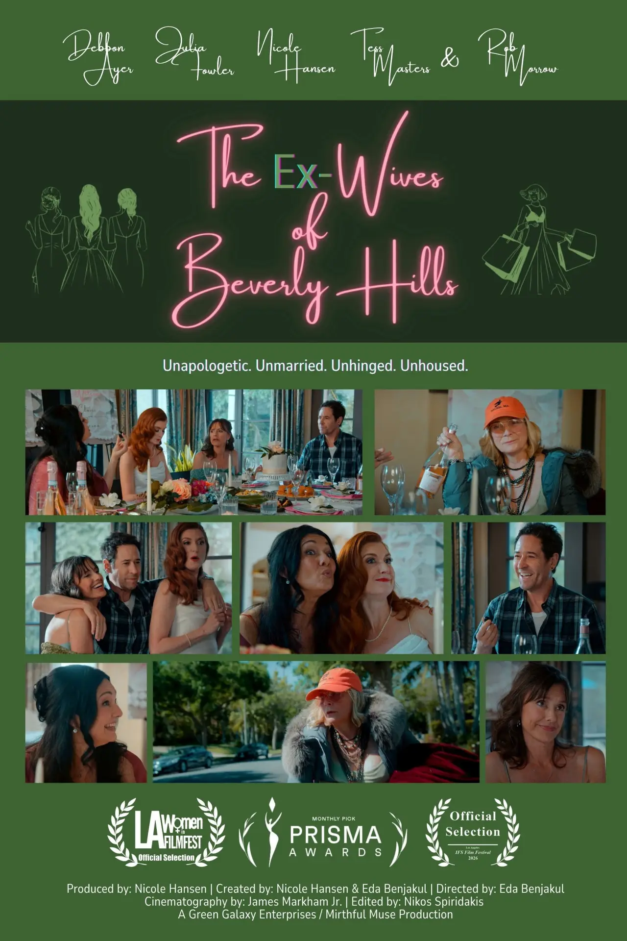 Plakat serialu "Byłe żony z Beverly Hills"