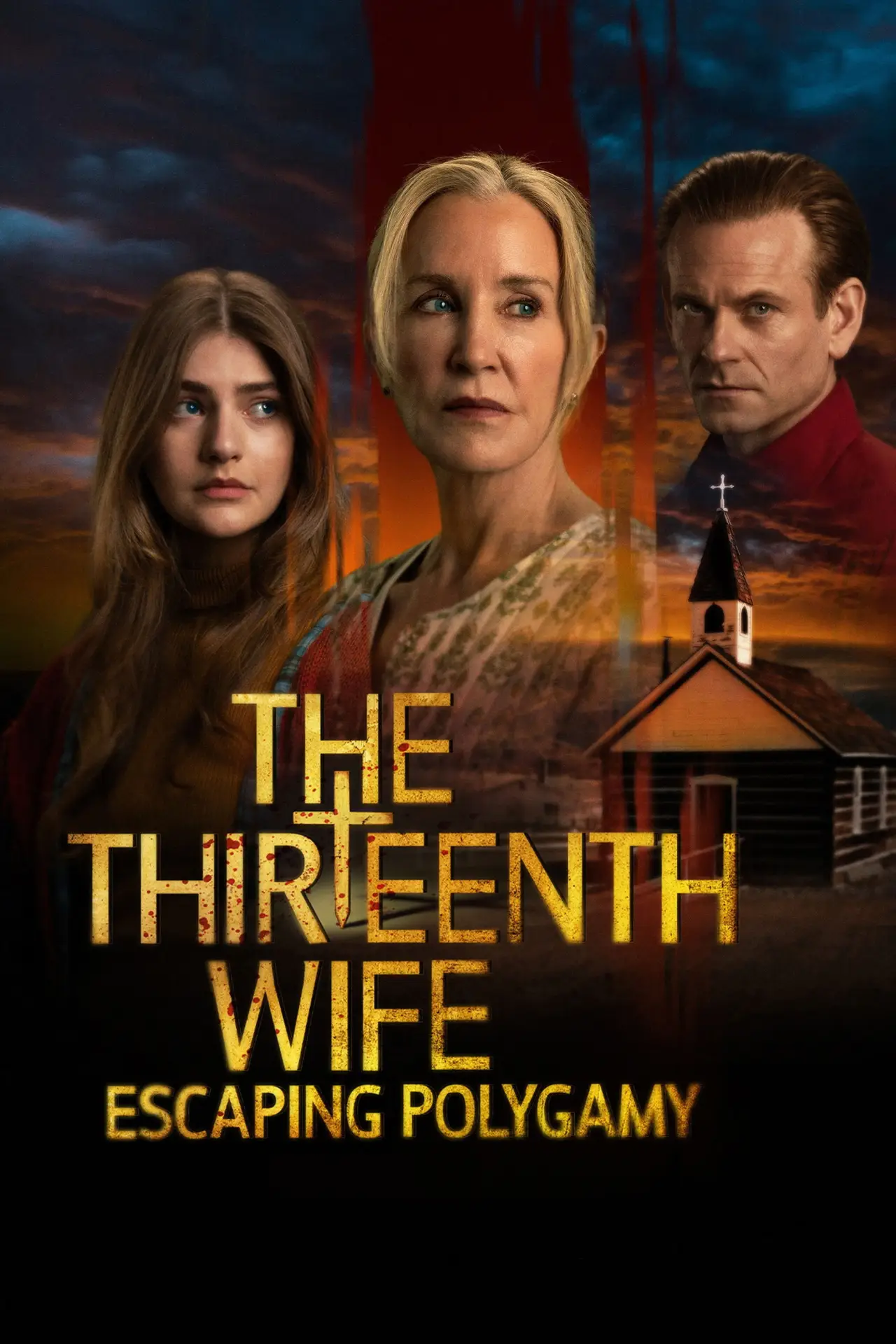 Plakat serialu "The 13th Wife: Escaping Polygamy"