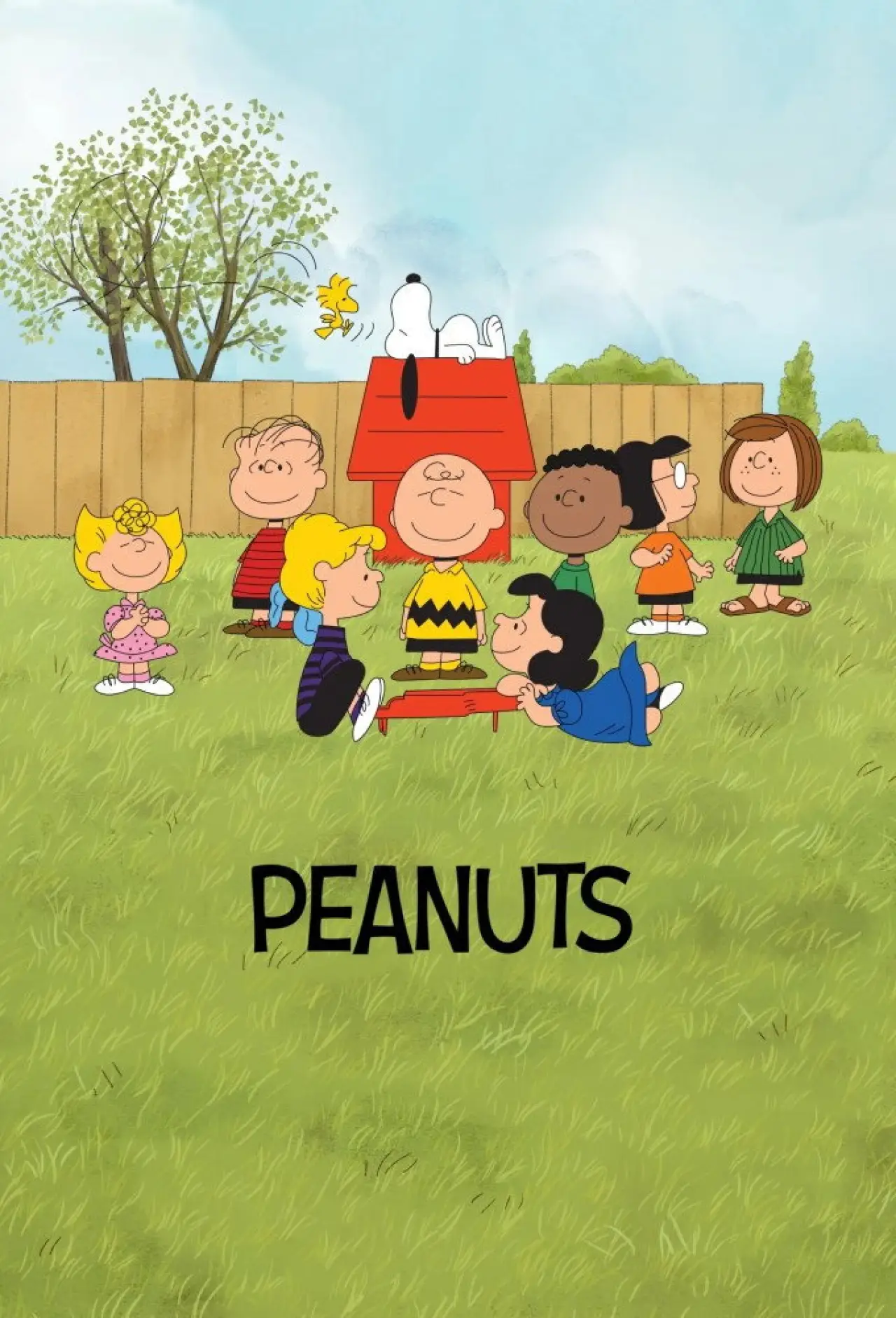 Plakat serialu "Peanuts"