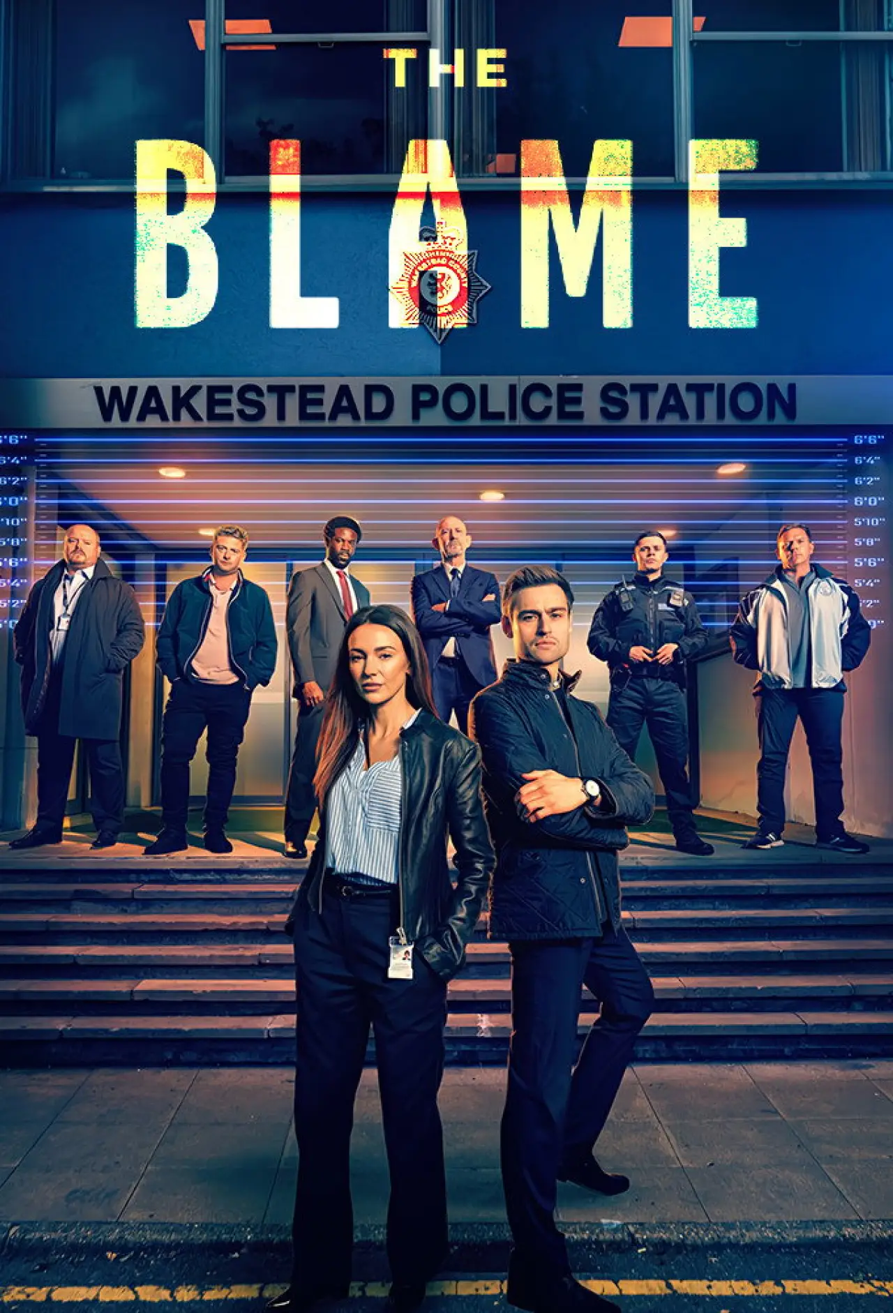 Plakat serialu "The Blame"