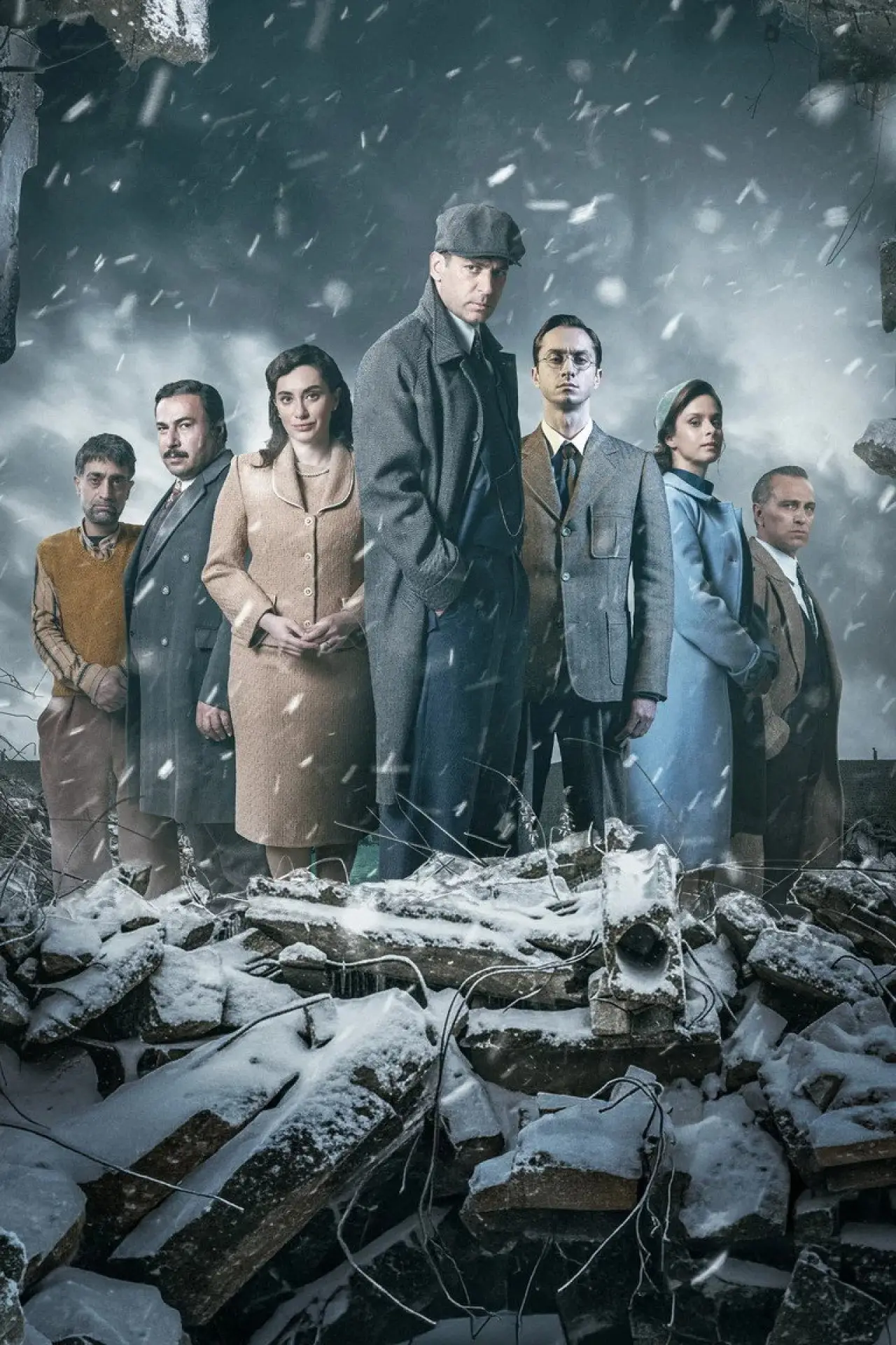 Plakat serialu "Kara Kış"