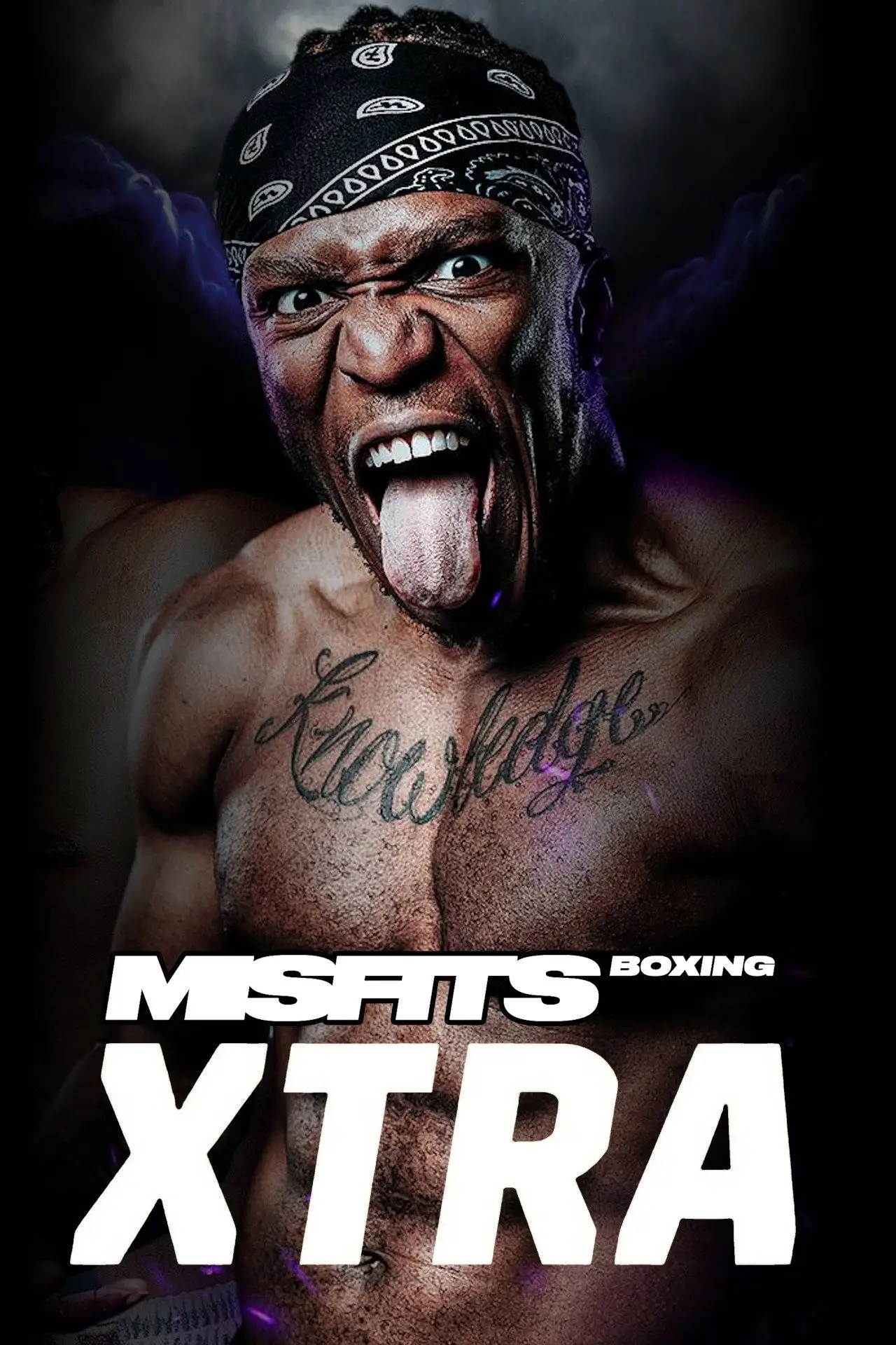 Plakat serialu "Misfits Boxing: Kulisy"