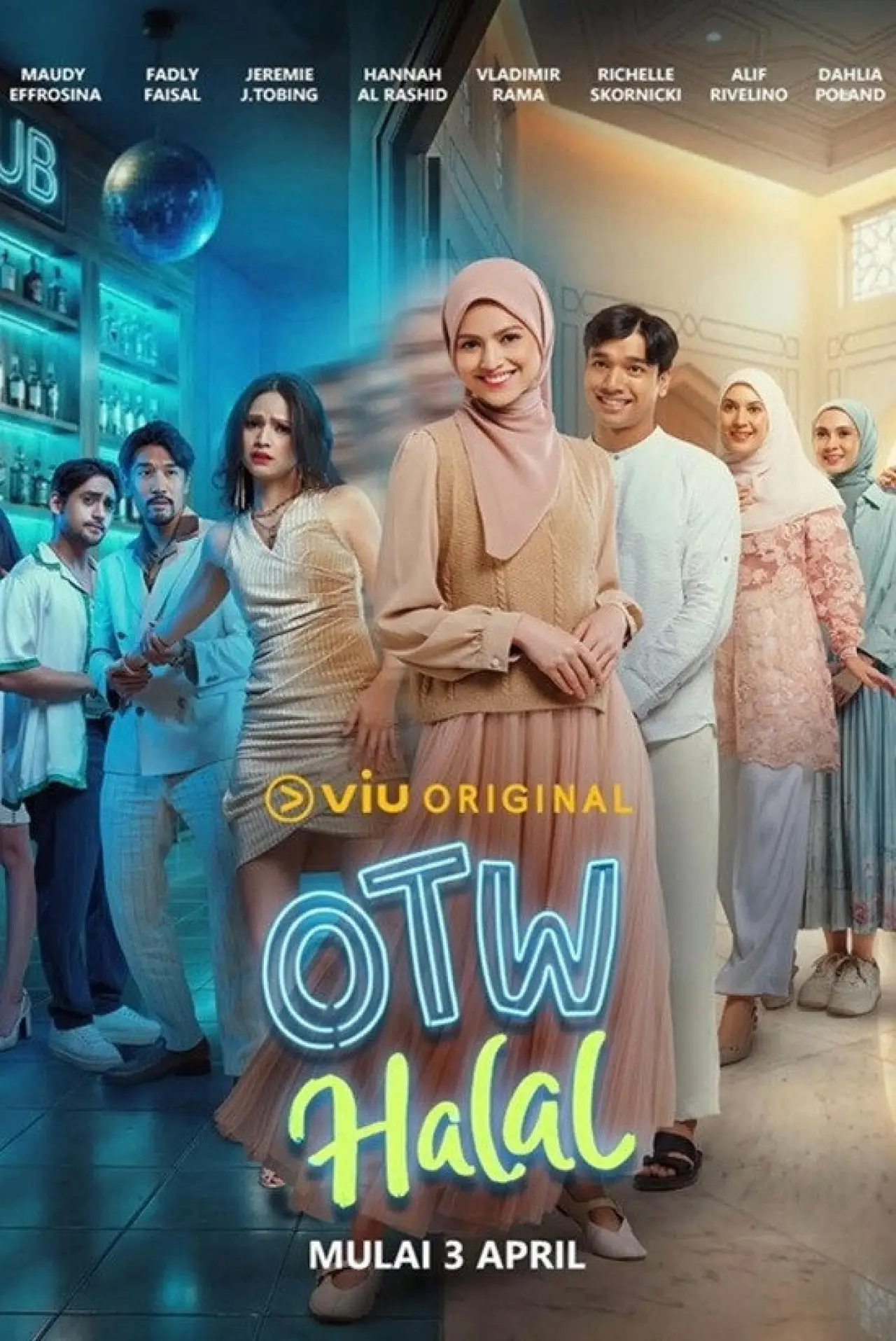Plakat serialu "OTW Halal"