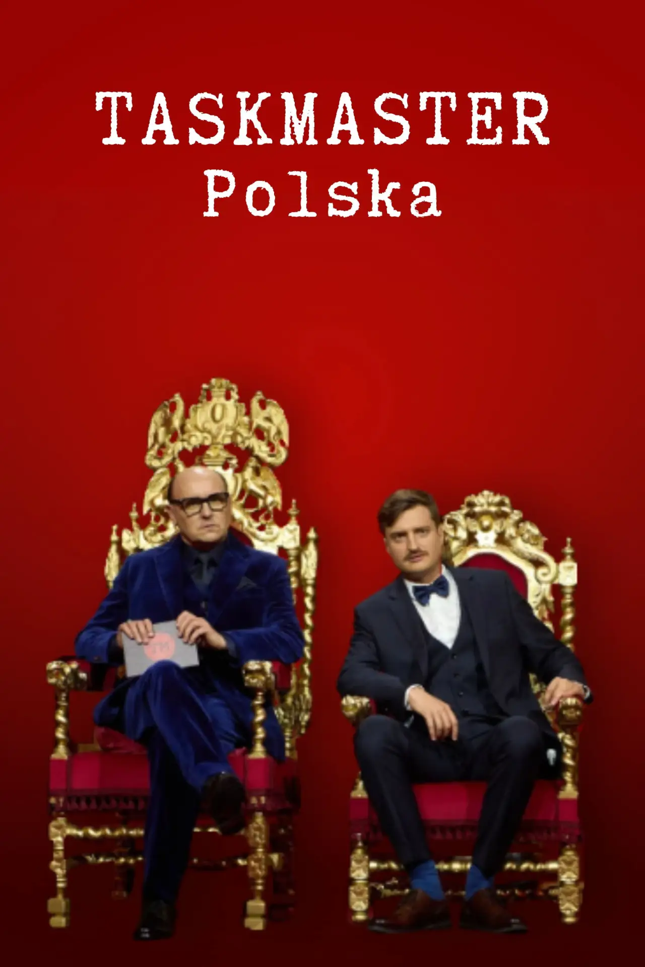 Plakat serialu "Taskmaster"