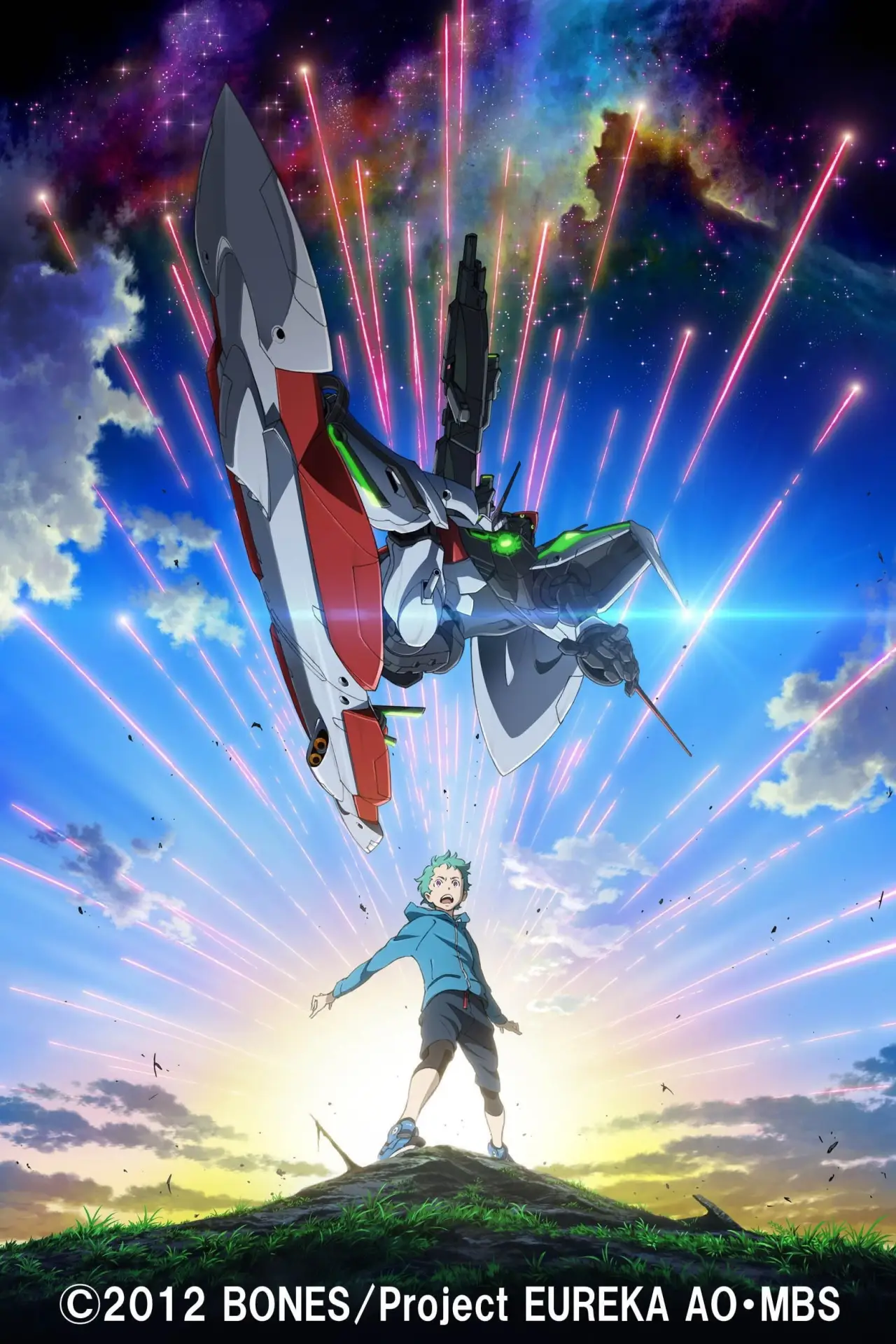 Plakat serialu "Eureka Seven AO"