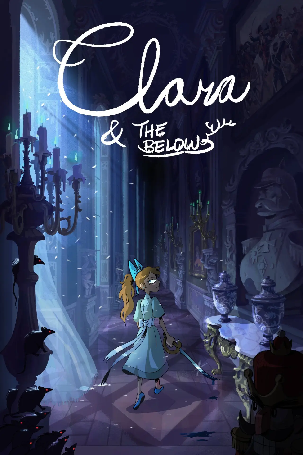 Plakat serialu "Clara and the Below"