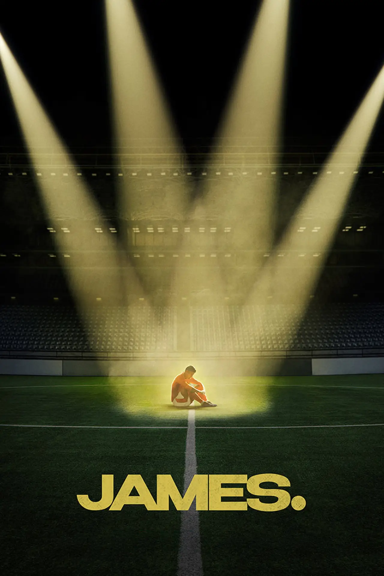 Plakat serialu "James Rodriguez: Kolumbijski mistrz"