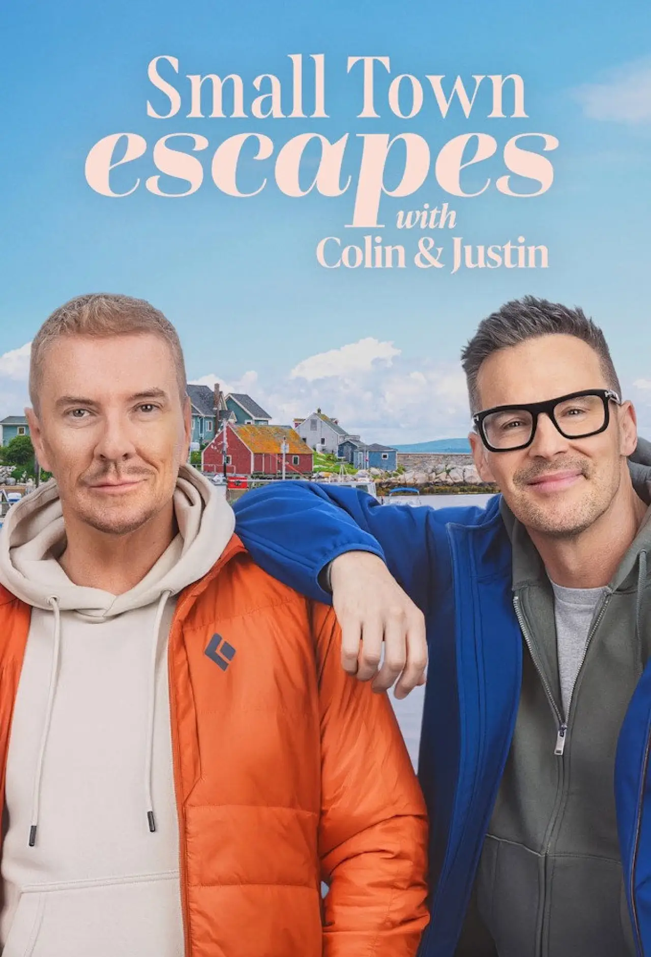 Plakat serialu "Small Town Escapes with Colin & Justin"