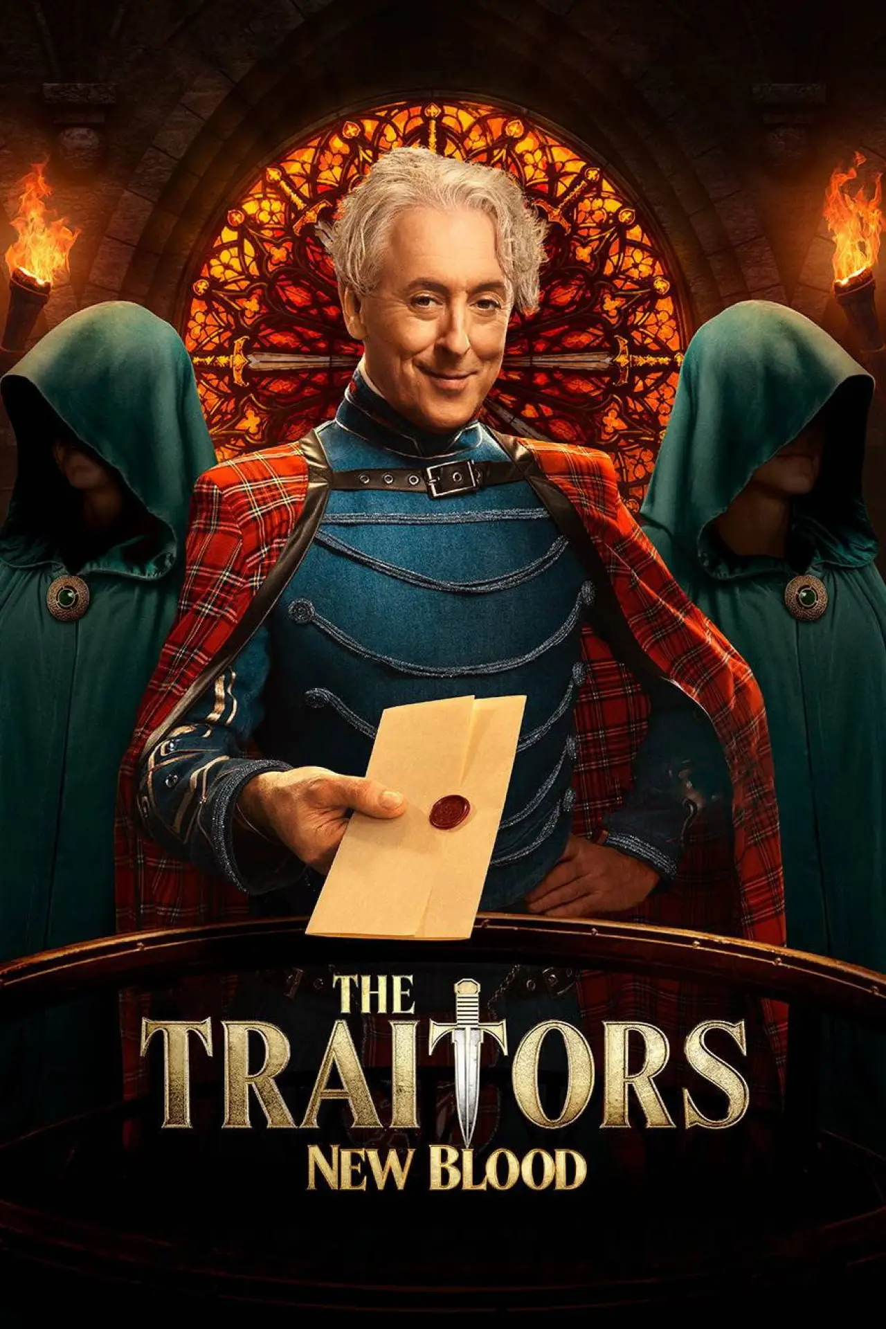 Plakat serialu "The Traitors: New Blood"
