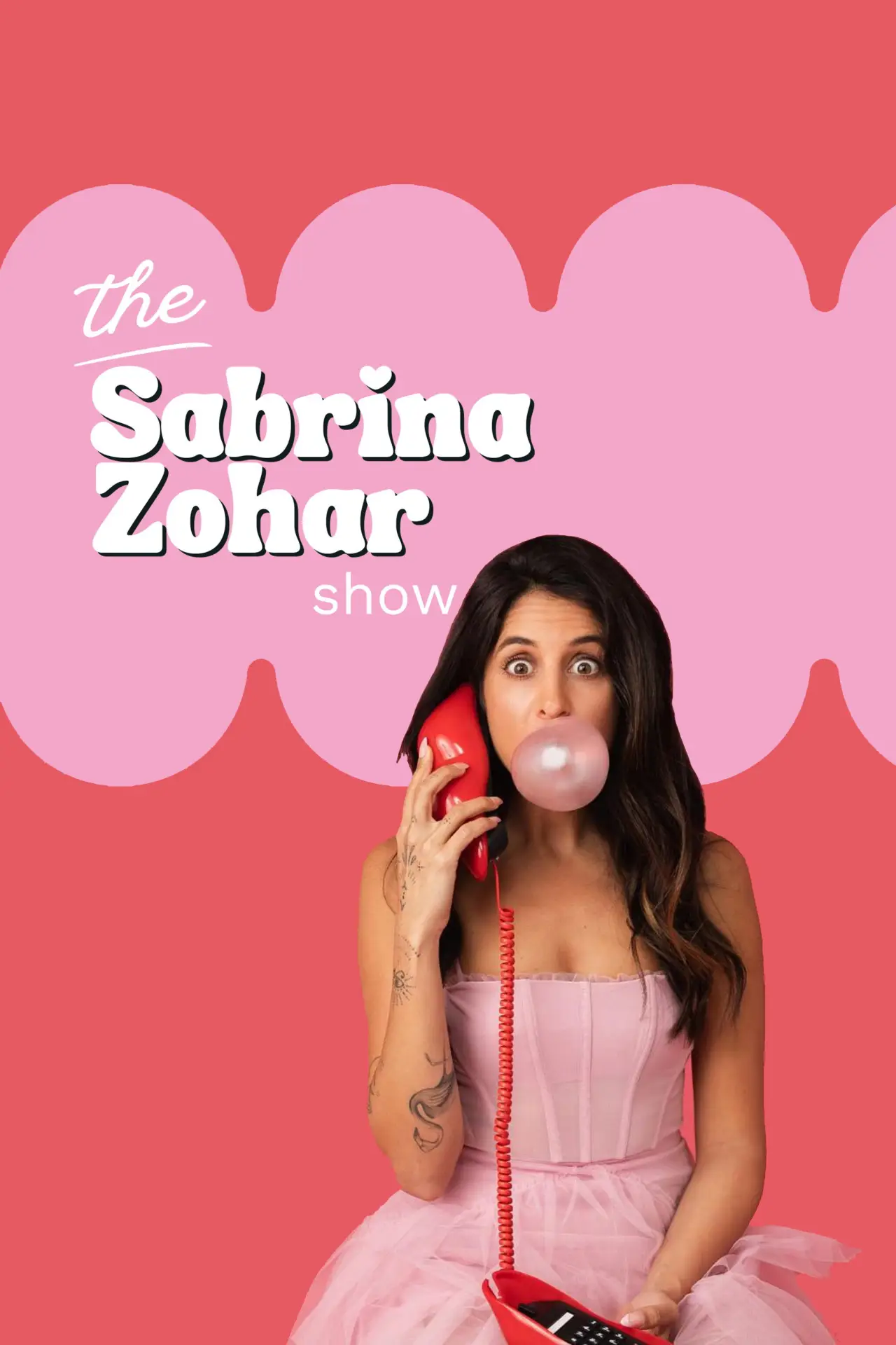 Plakat serialu "Show Sabriny Zohar"