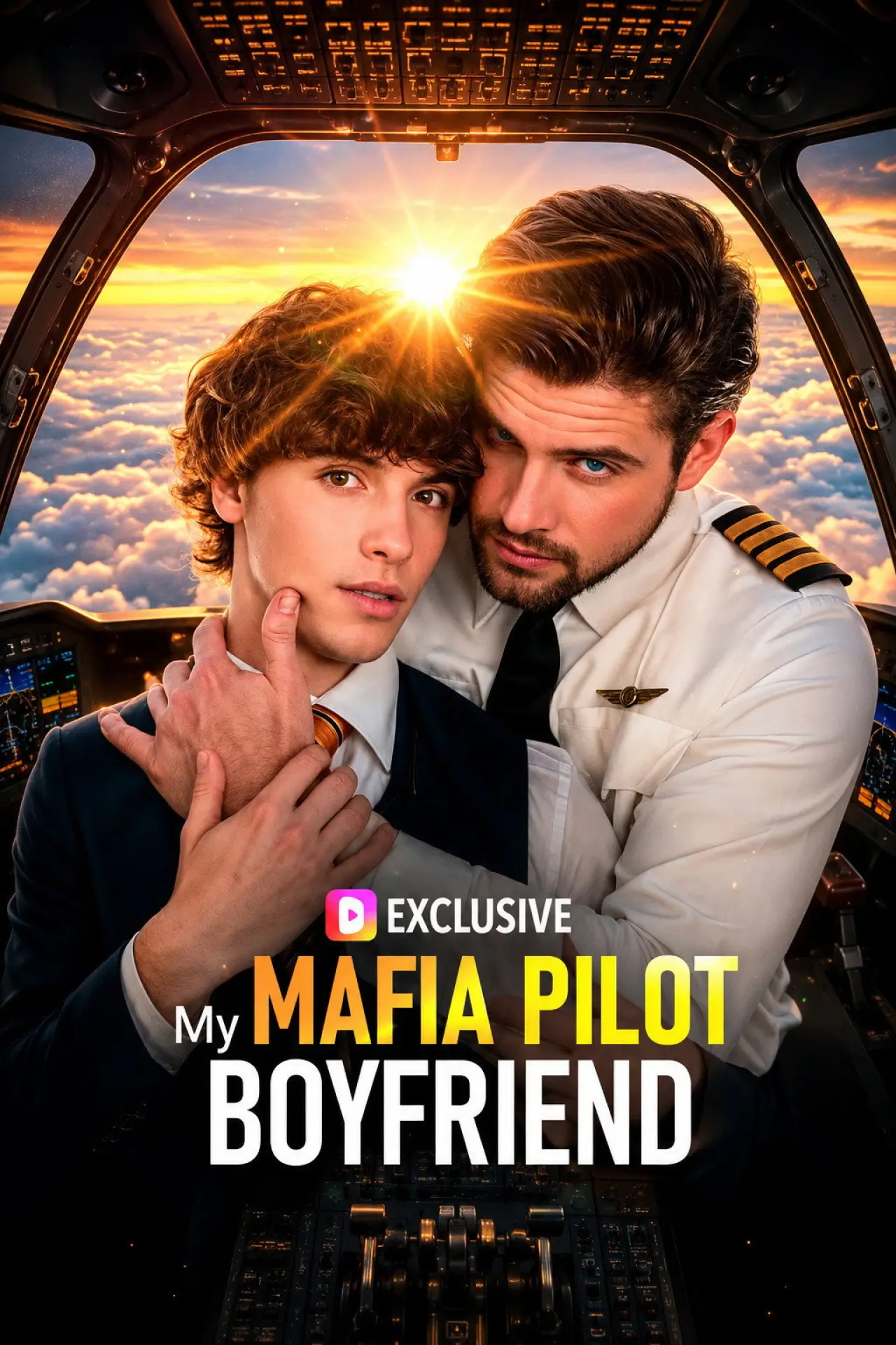 Plakat serialu "My Mafia Pilot Boyfriend"