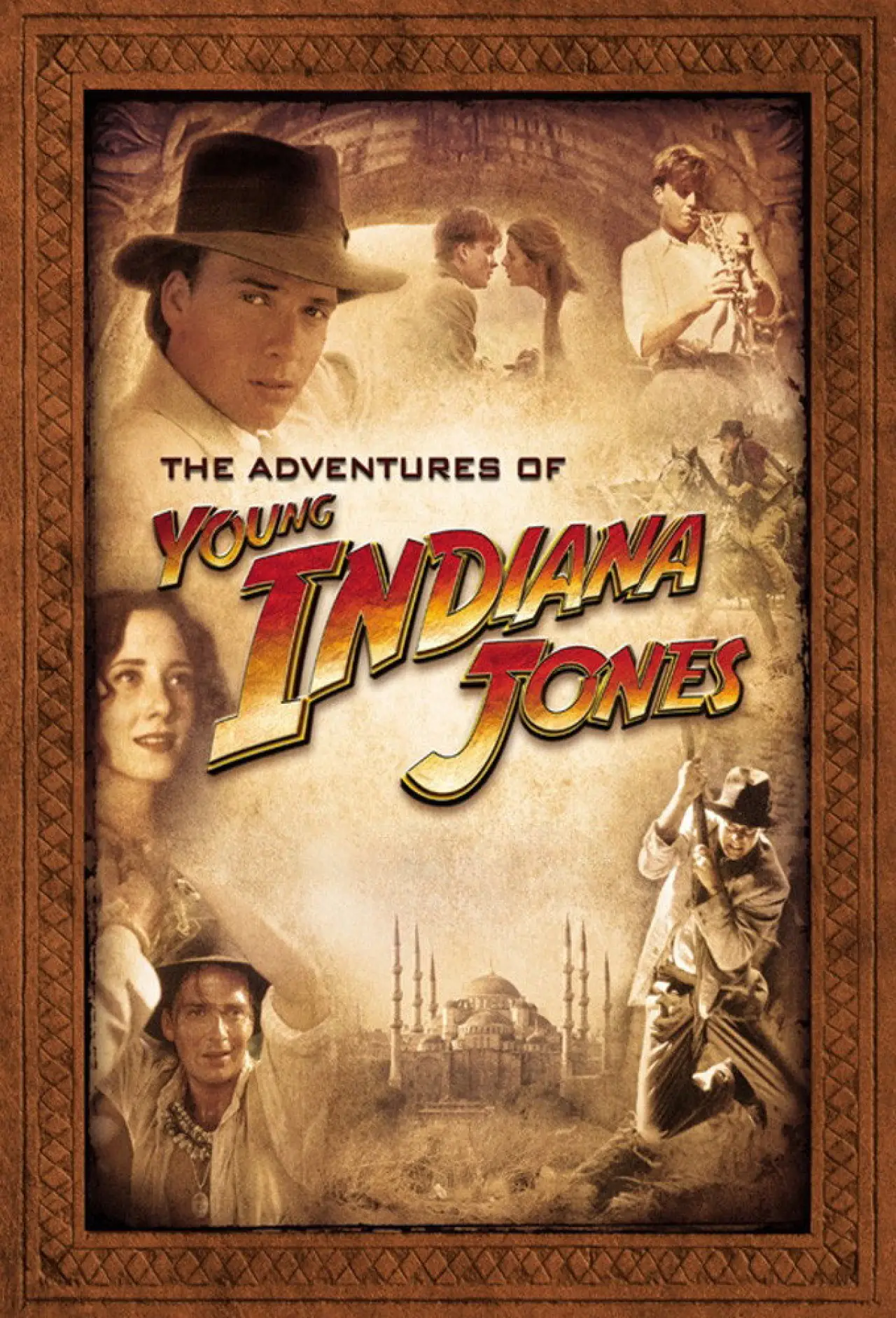 Plakat serialu "The Adventures of Young Indiana Jones"