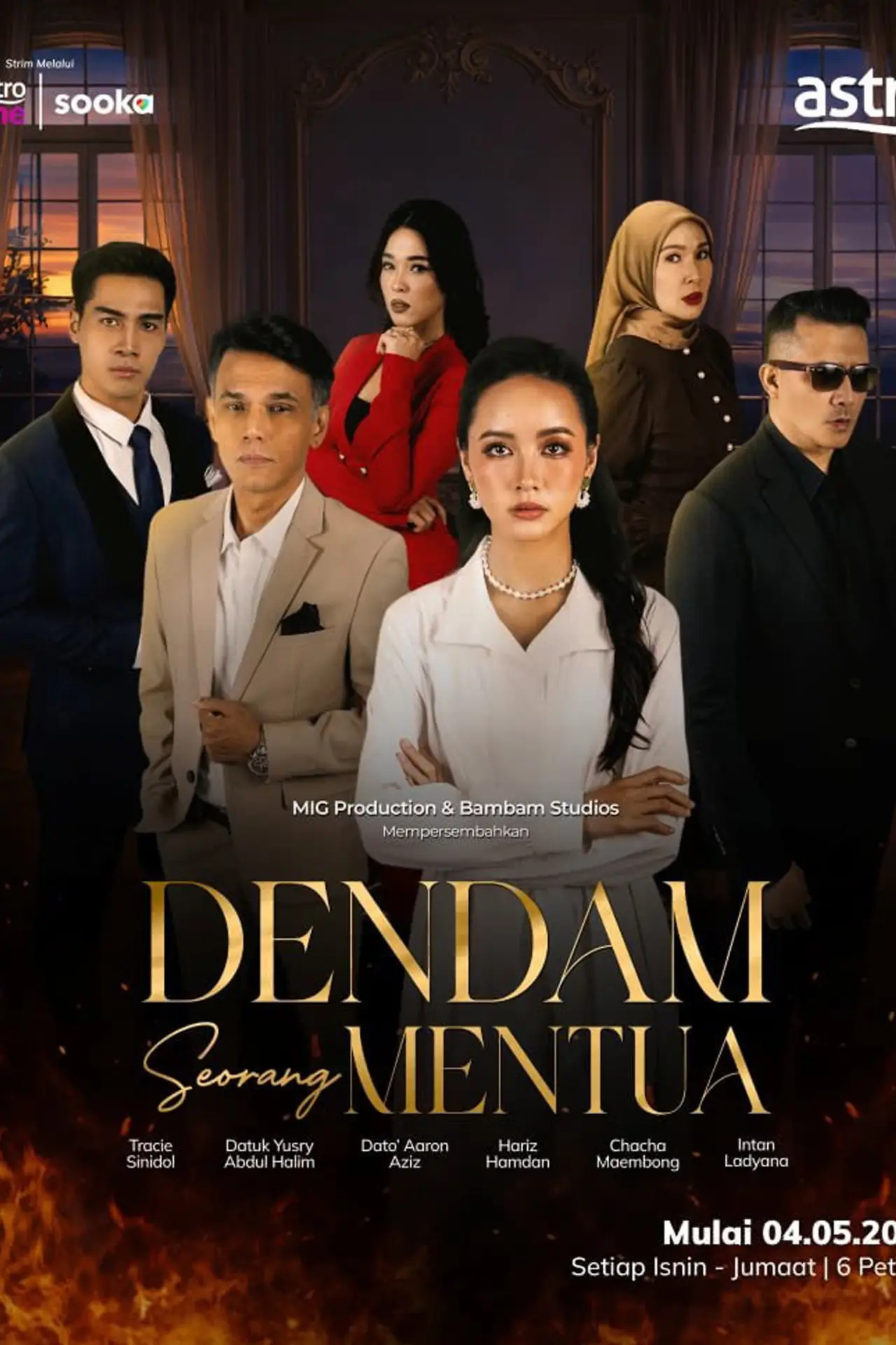Plakat serialu "Dendam Seorang Mentua"