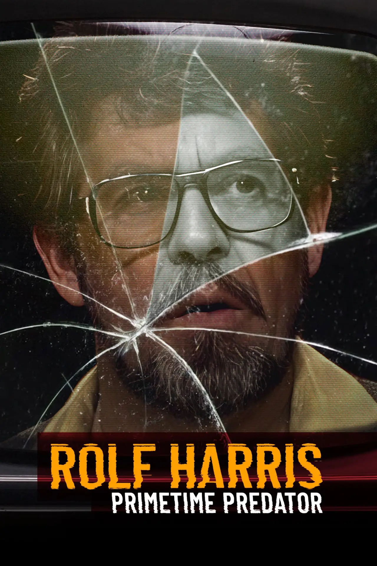 Plakat serialu "Rolf Harris: Primetime Predator"