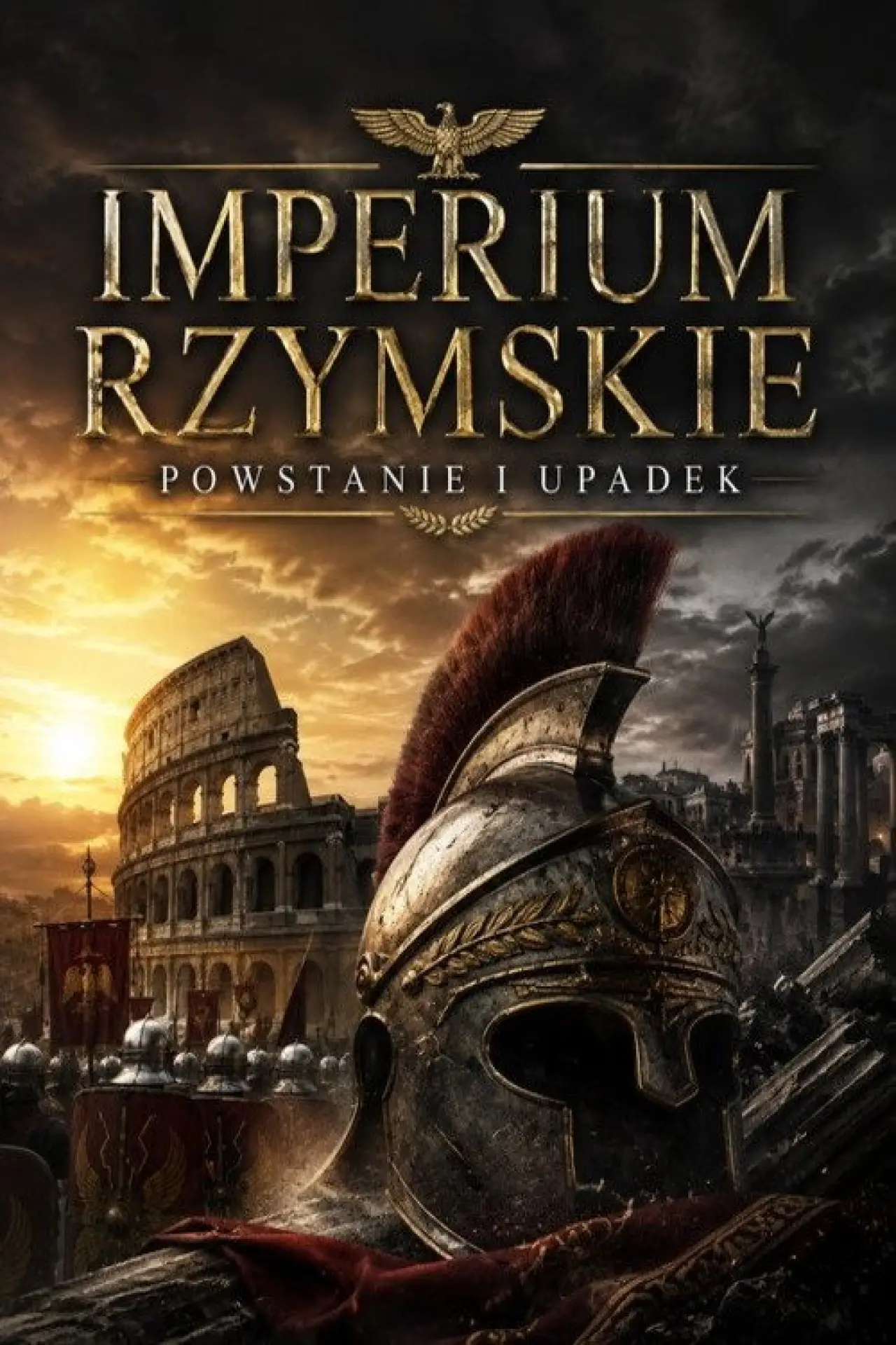 Plakat serialu "Imperium rzymskie: powstanie i upadek"