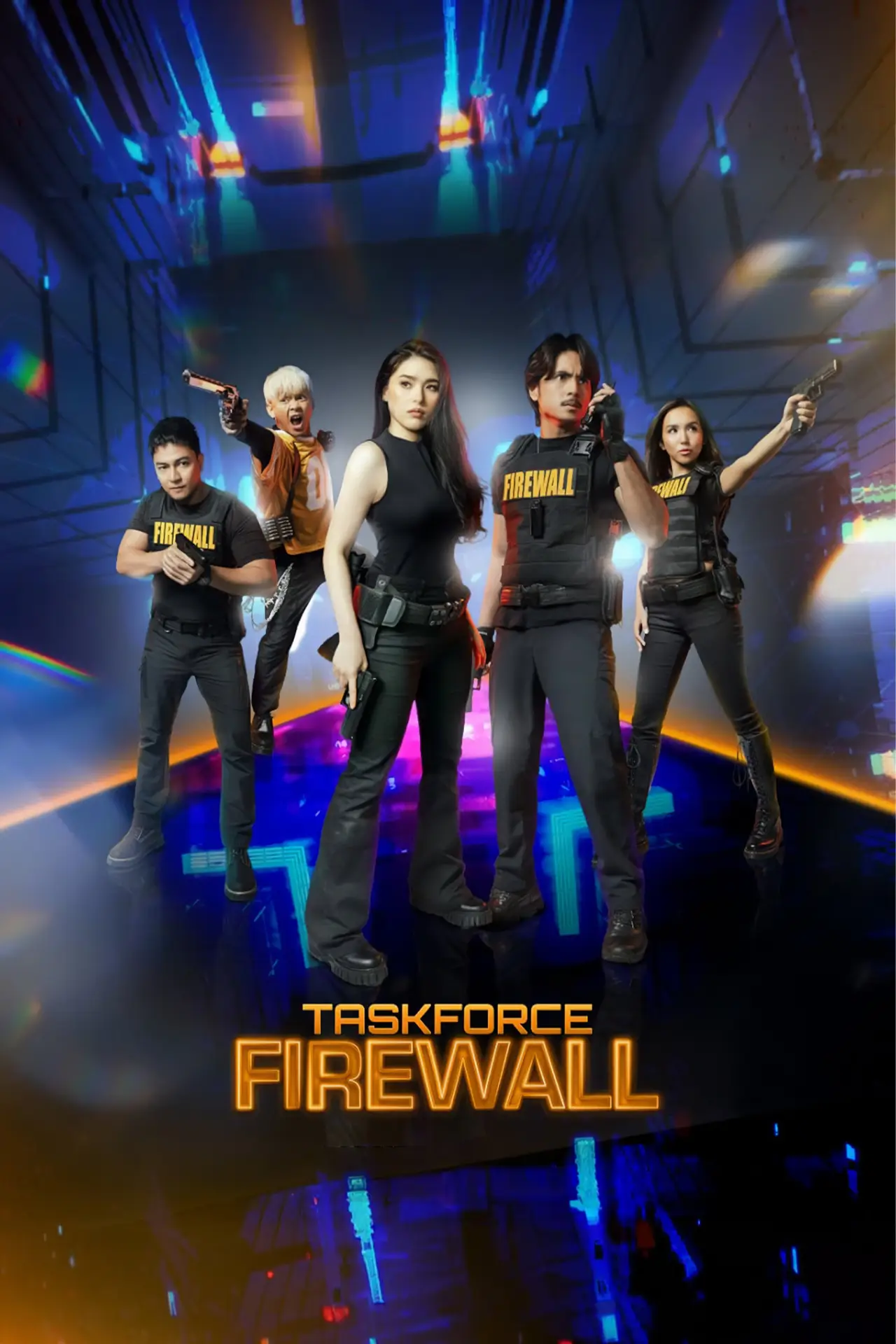 Plakat serialu "Taskforce Firewall"