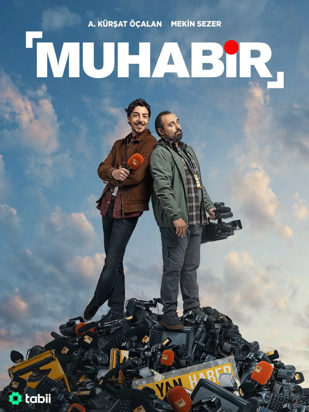 Plakat serialu "Muhabir"