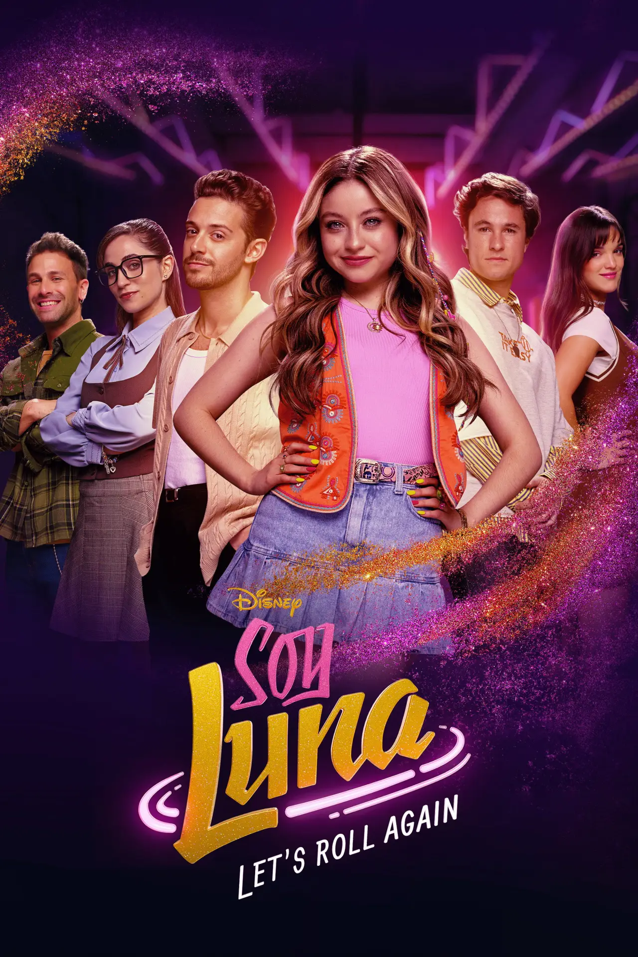 Plakat serialu "Soy Luna: Volver a rodar"