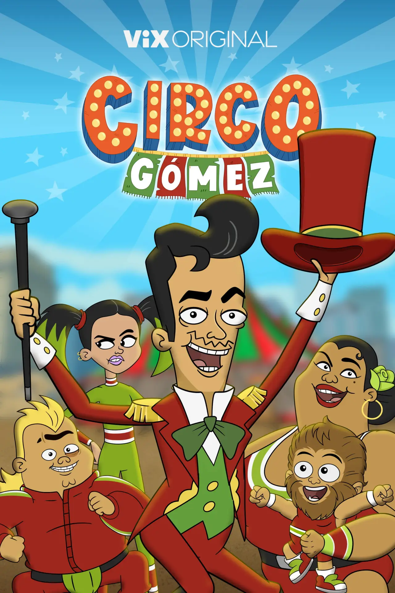 Plakat serialu "Cyrk Gómez"