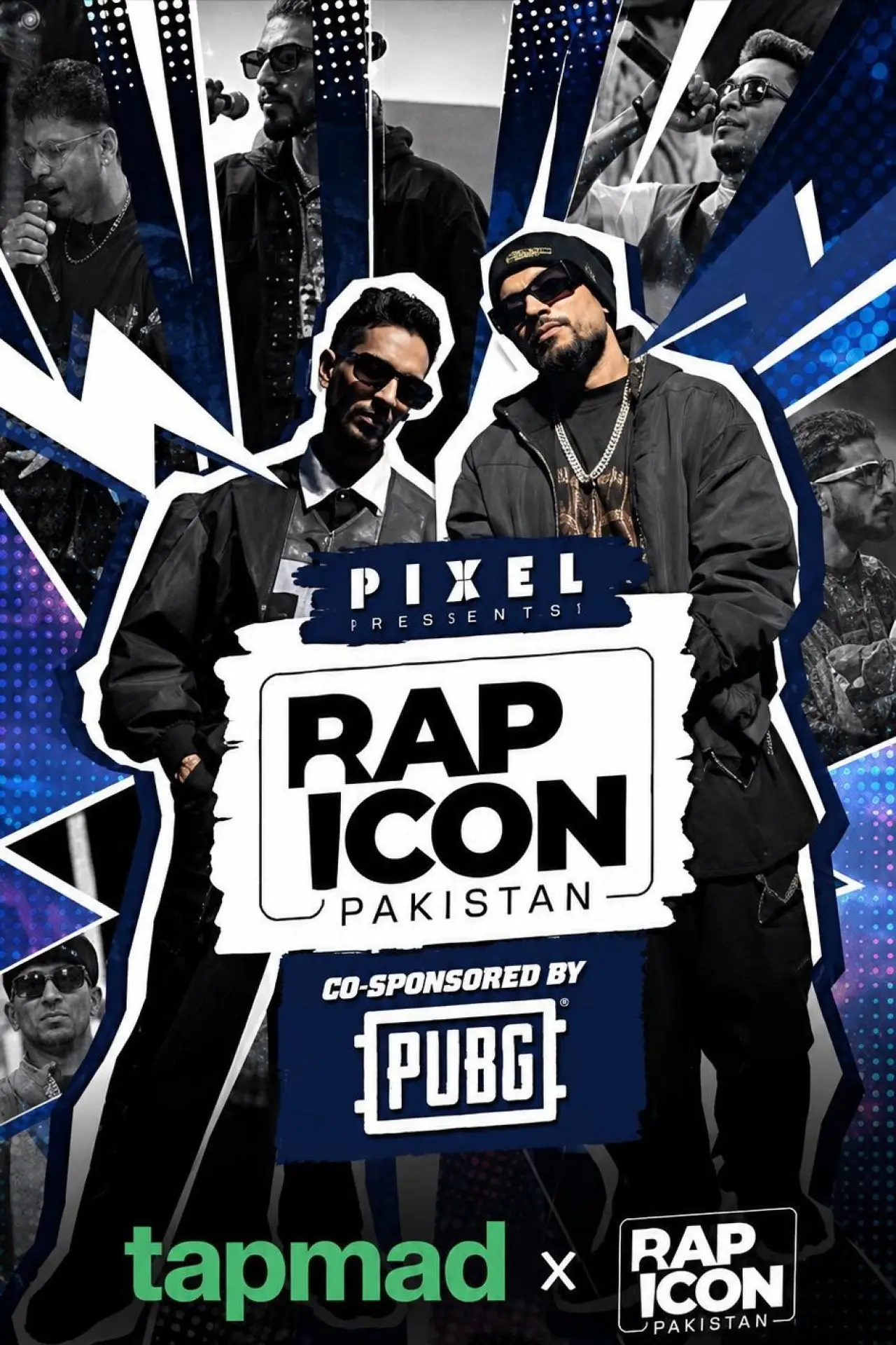 Plakat serialu "Ikona rapu Pakistanu"