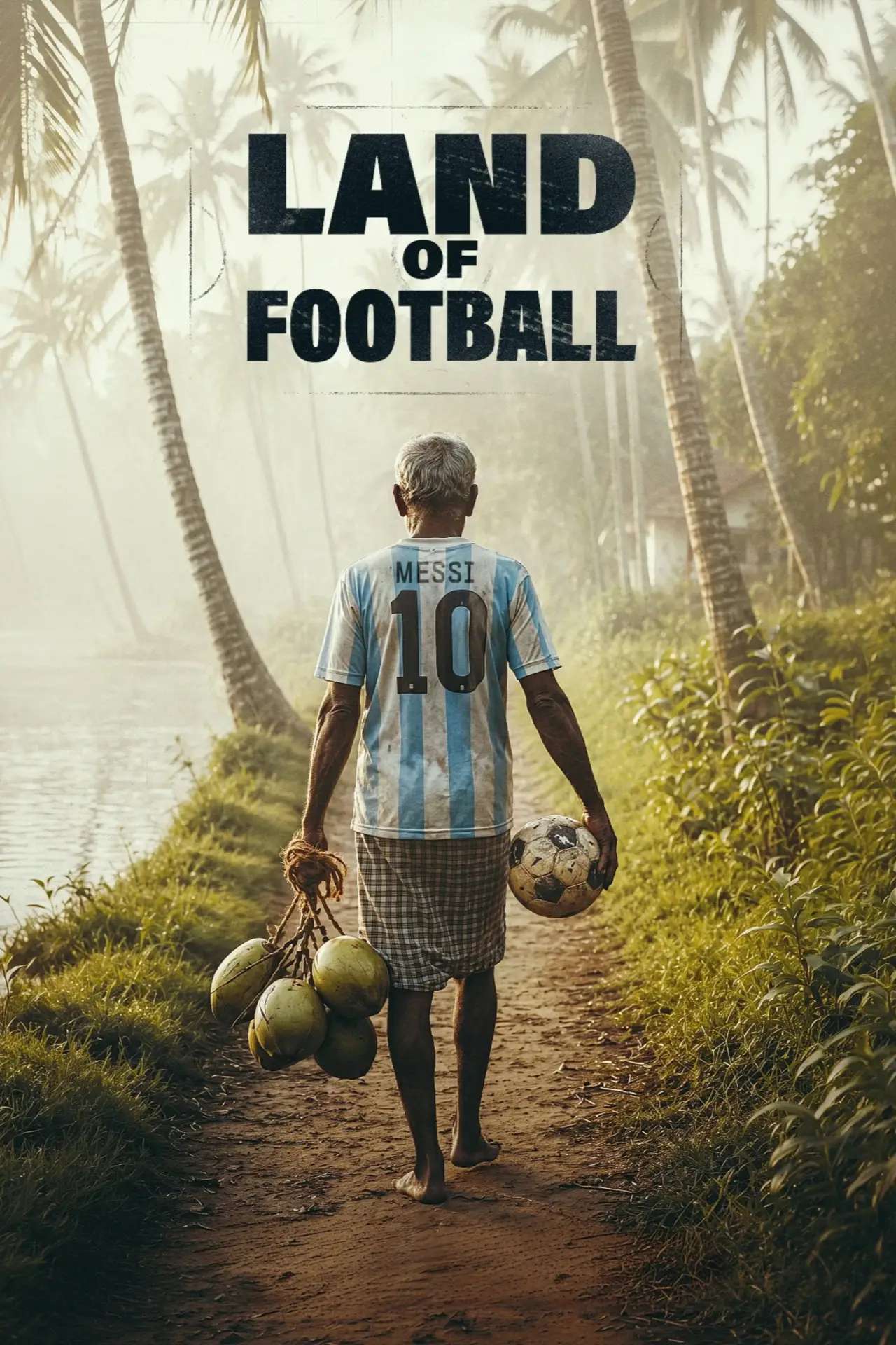 Plakat serialu "ലാൻഡ് of ഫുട്ബോൾ"