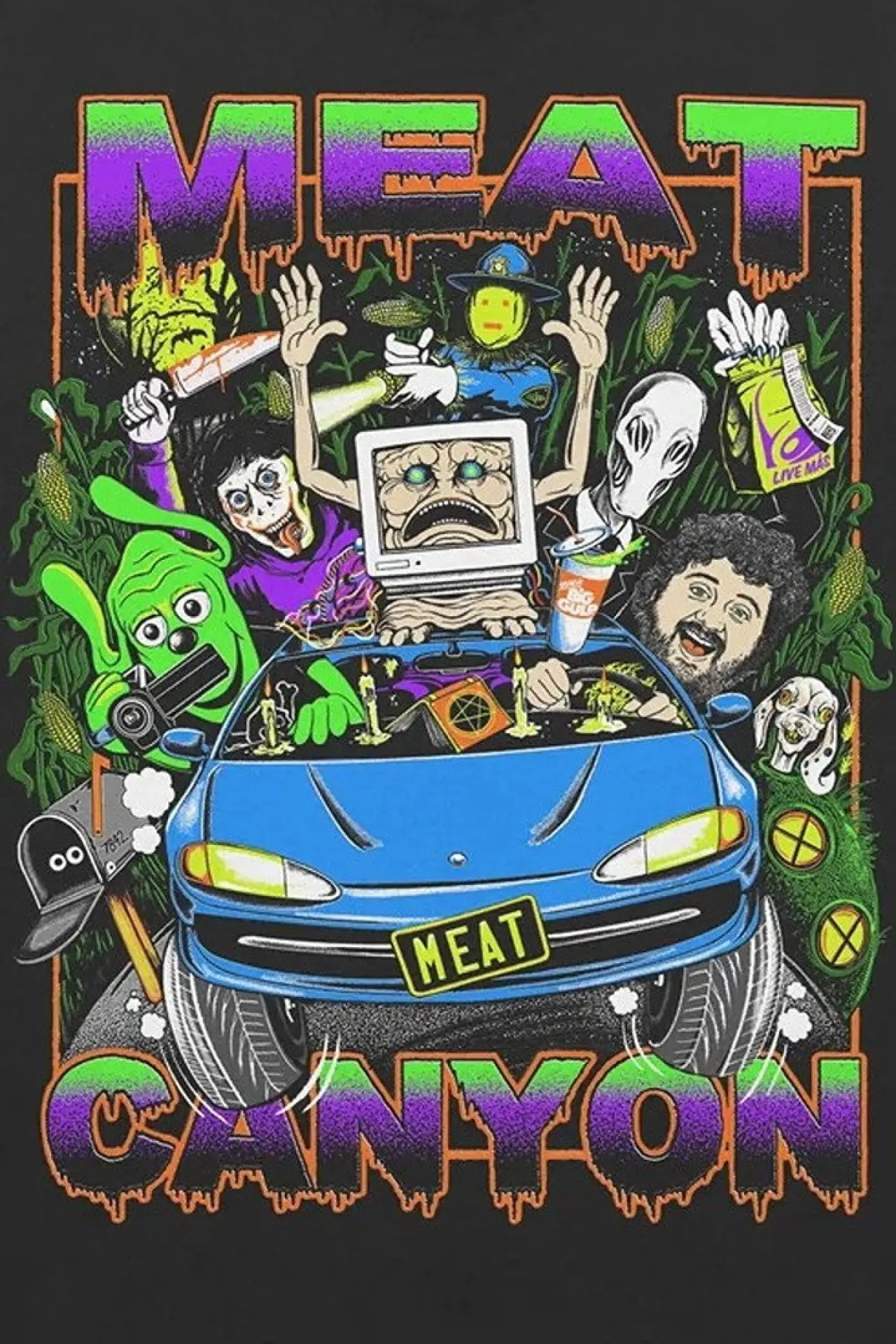 Plakat serialu "MeatCanyon Puppet Show"