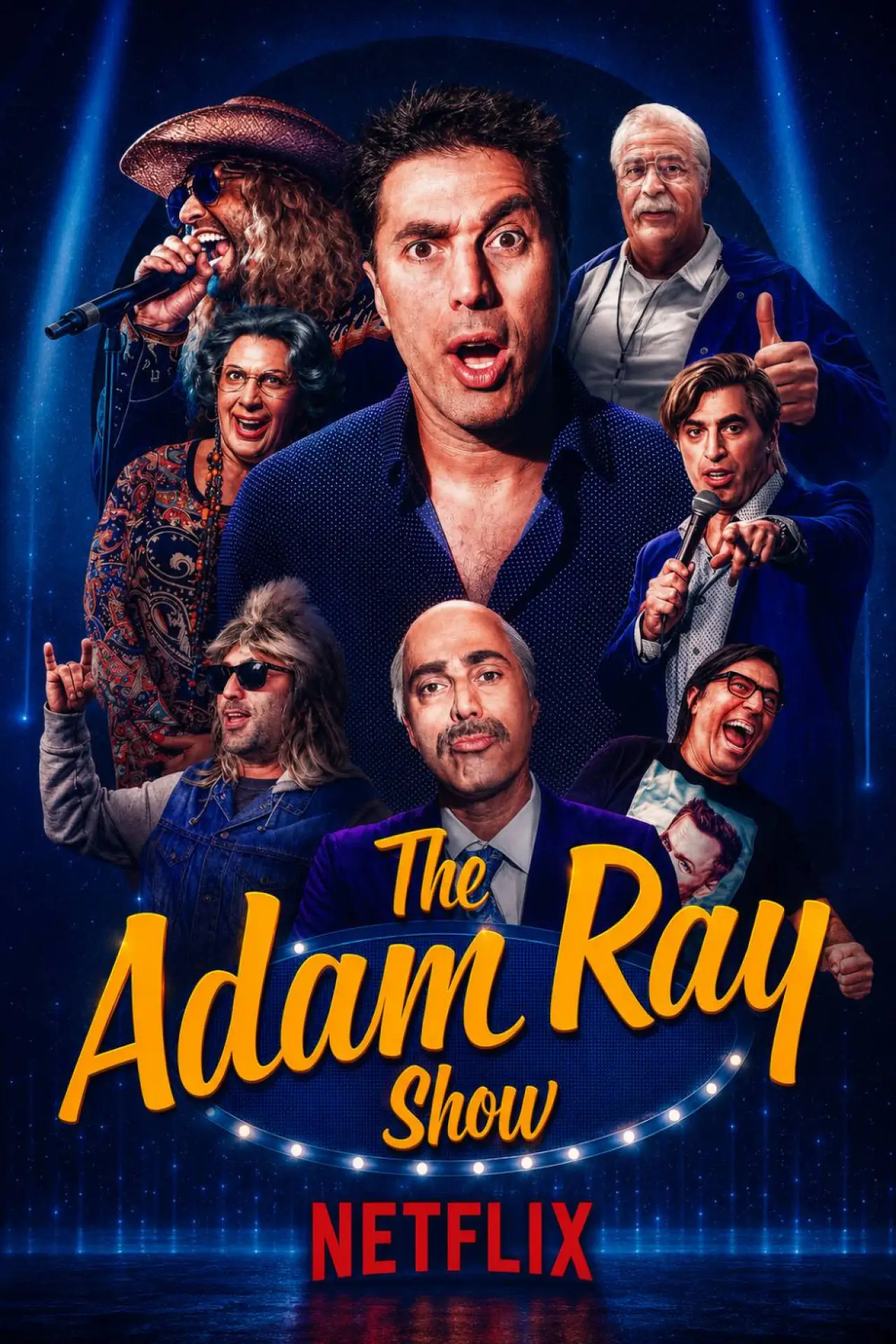 Plakat serialu "The Adam Ray Show"