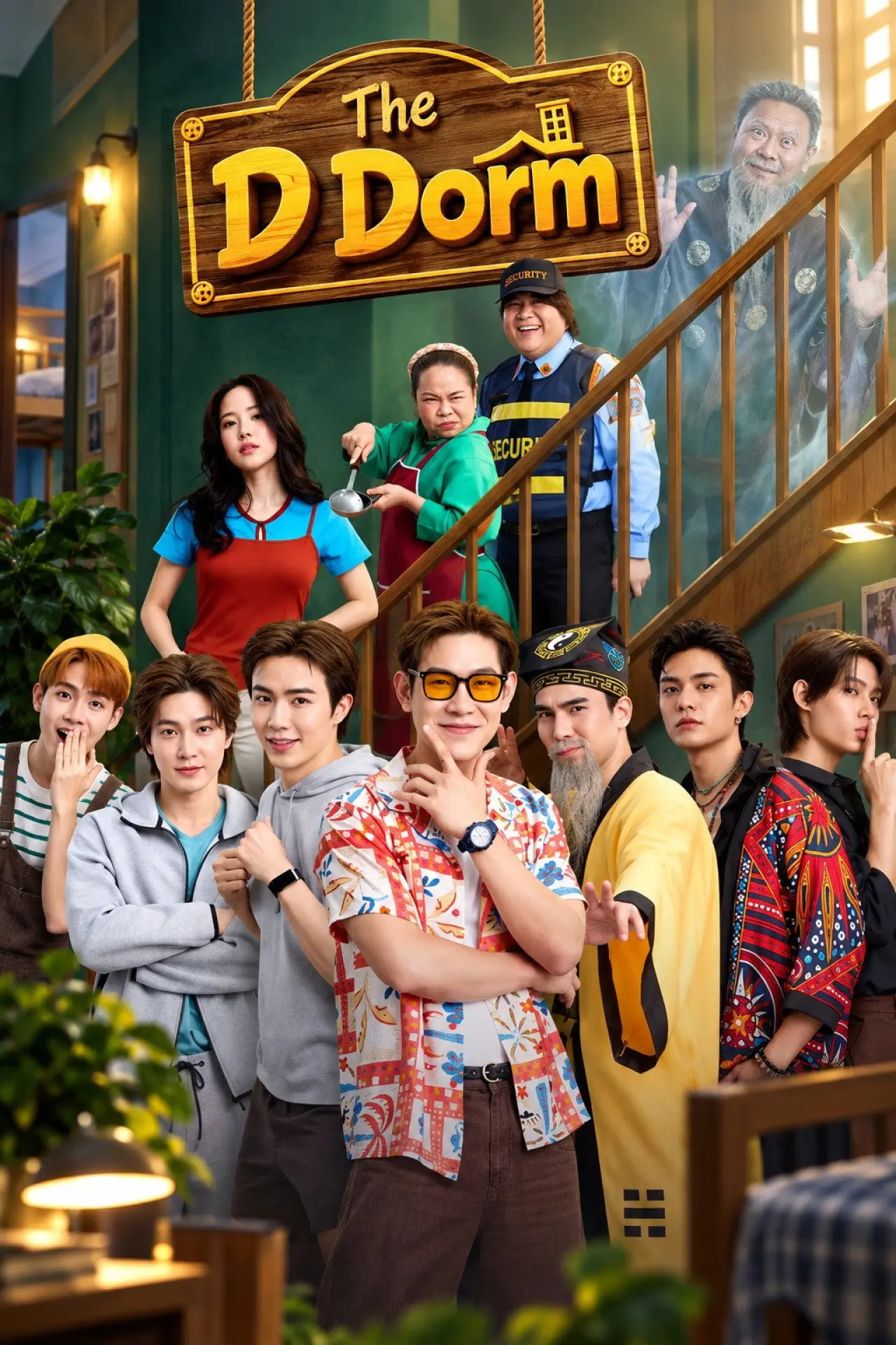 Plakat serialu "หอตัวดี"