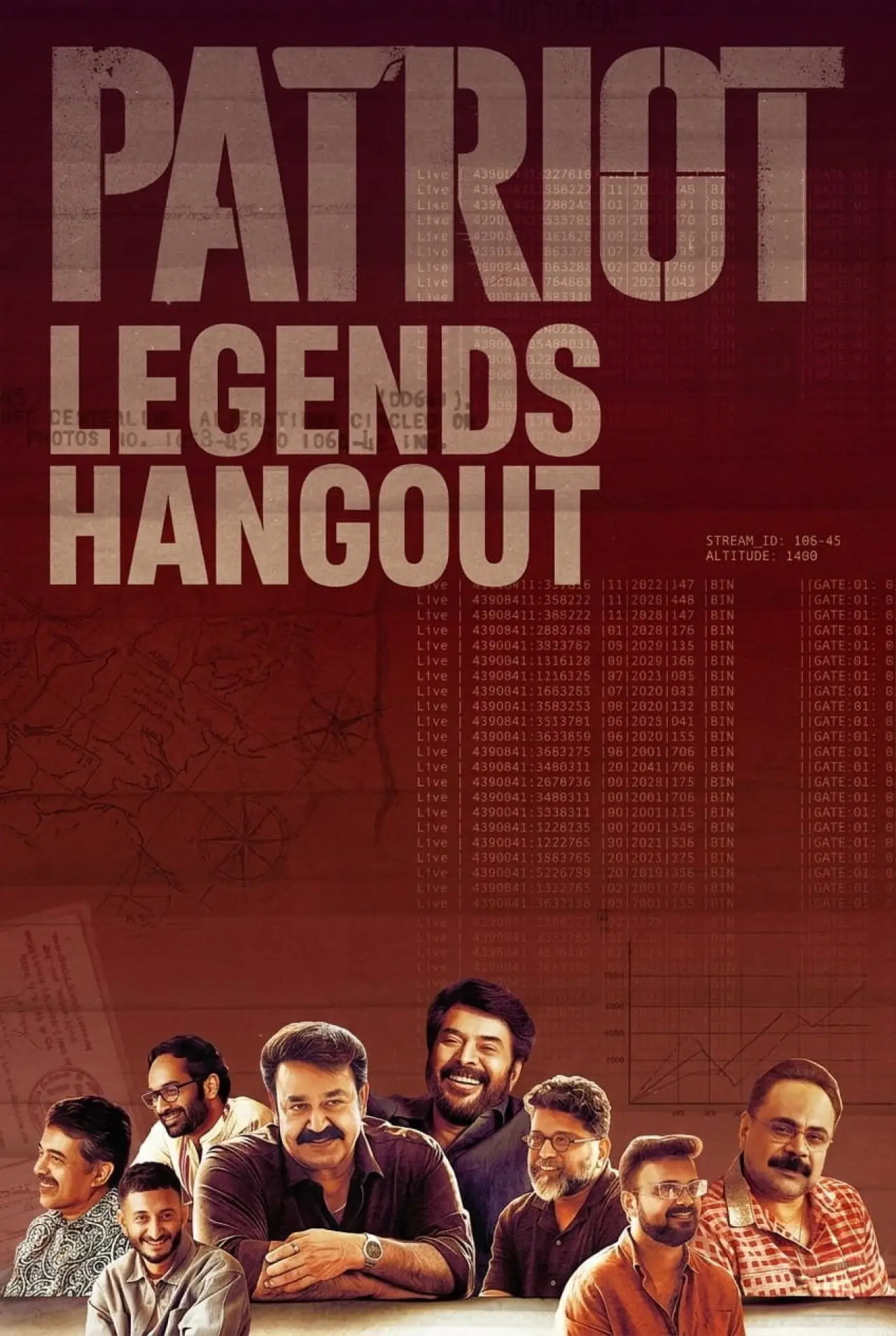 Plakat serialu "Spotkania legend patriotyzmu"