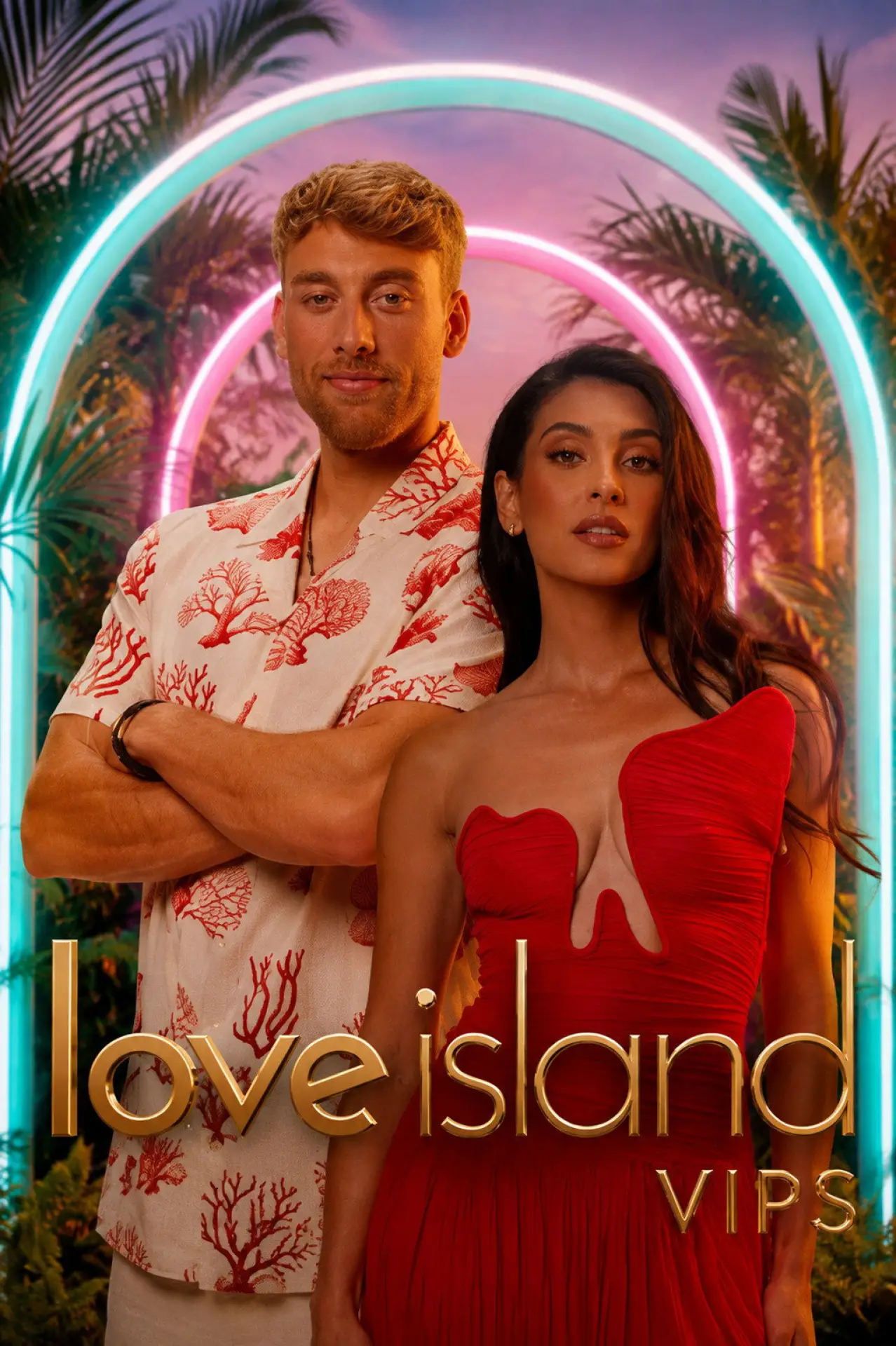 Plakat serialu "Love Island VIPS"