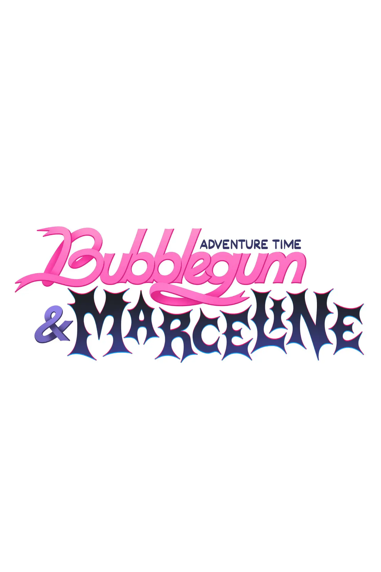 Plakat serialu "Czas Przygód: Bubblegum i Marceline"
