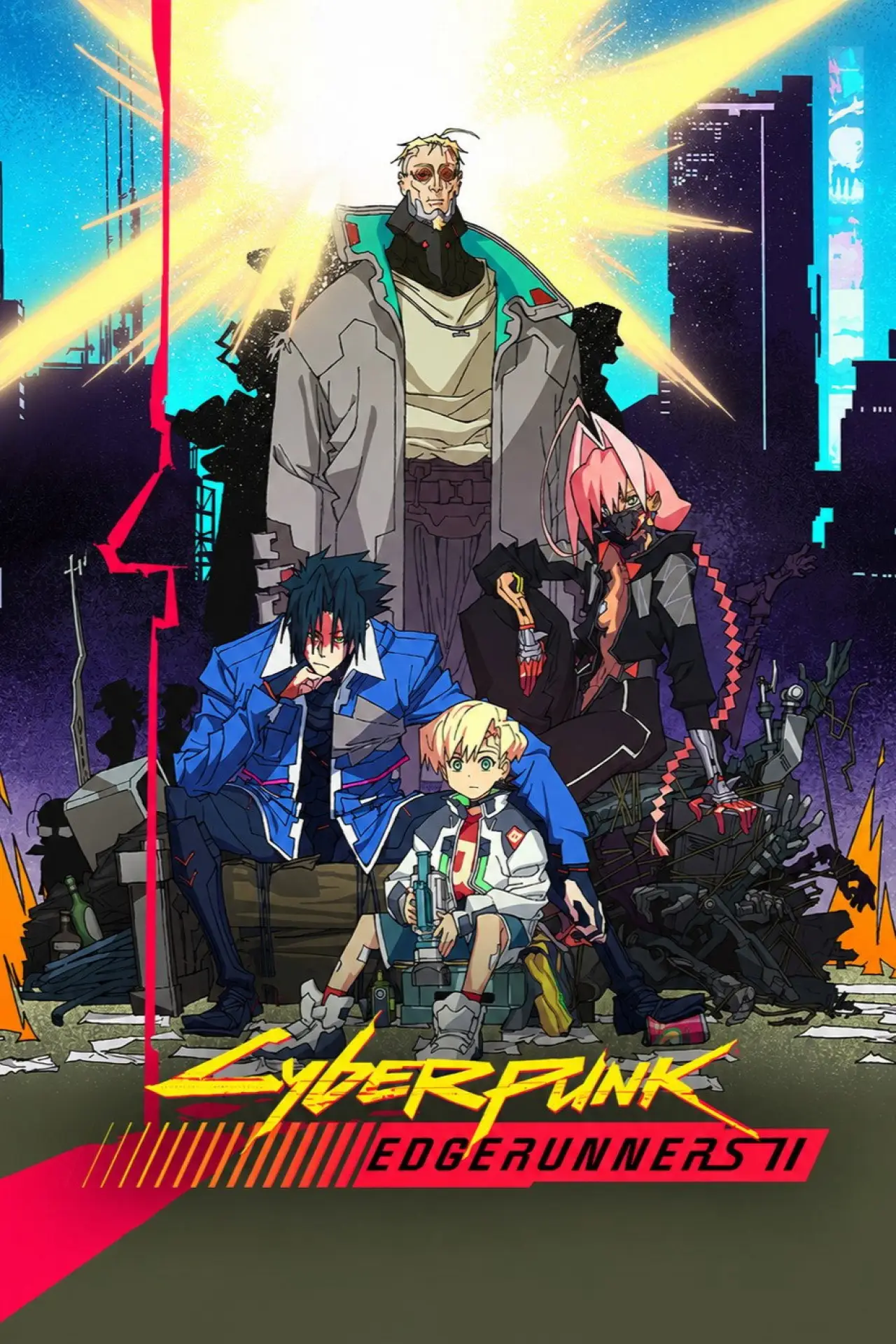 Plakat serialu "Cyberpunk: Edgerunners 2"