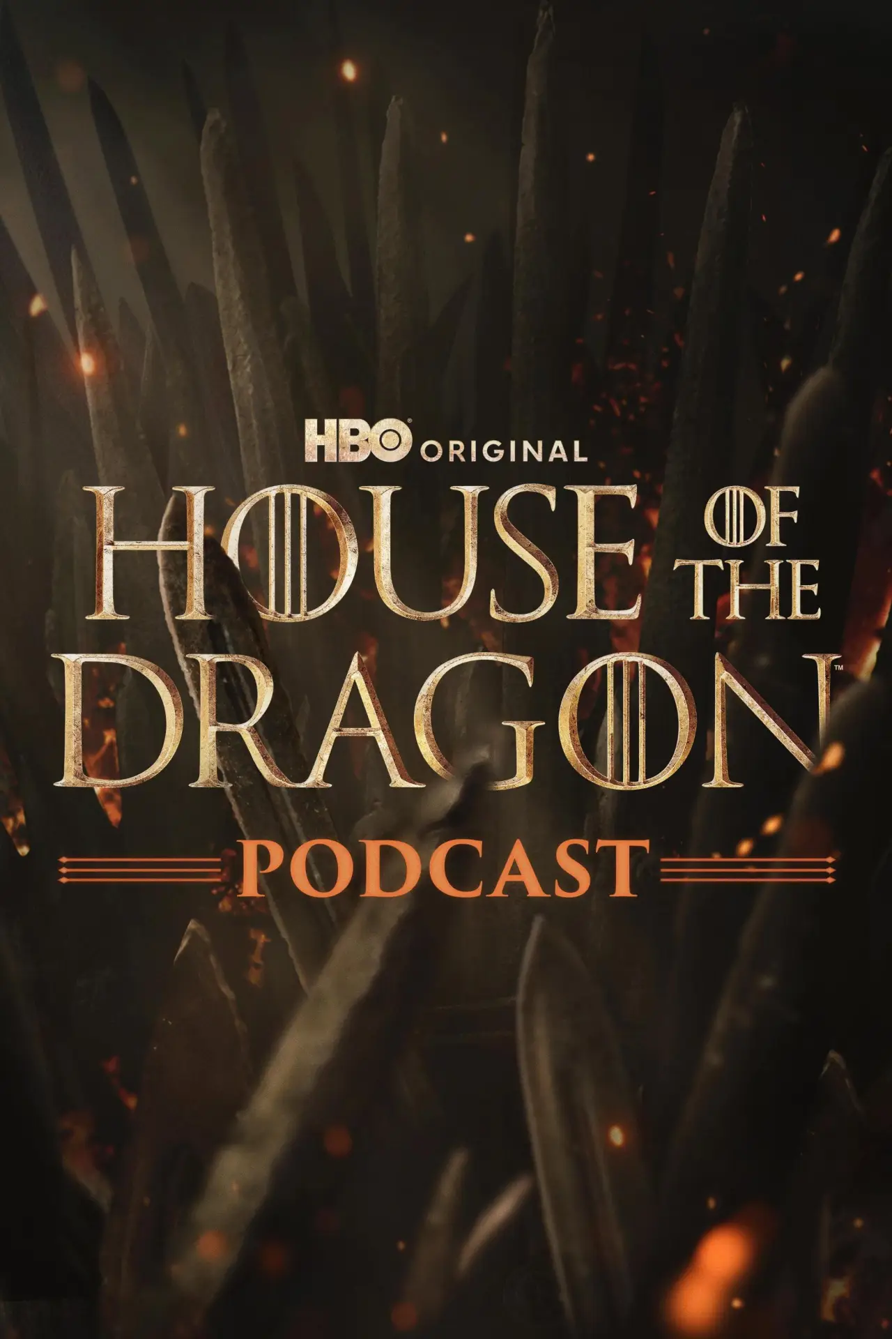 Plakat serialu "The Official Game of Thrones Podcast: House of the Dragon"