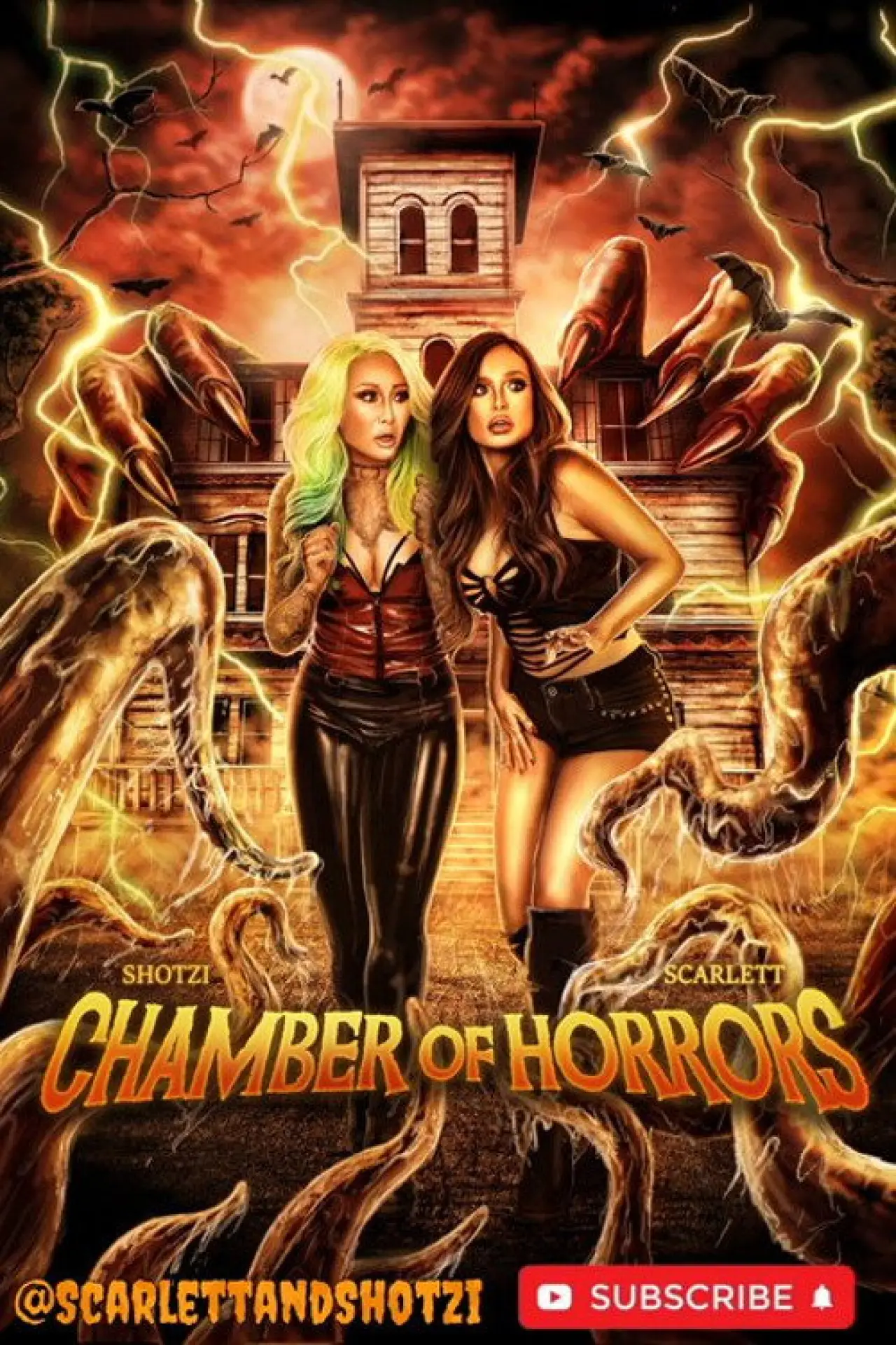 Plakat serialu "Komnata grozy"