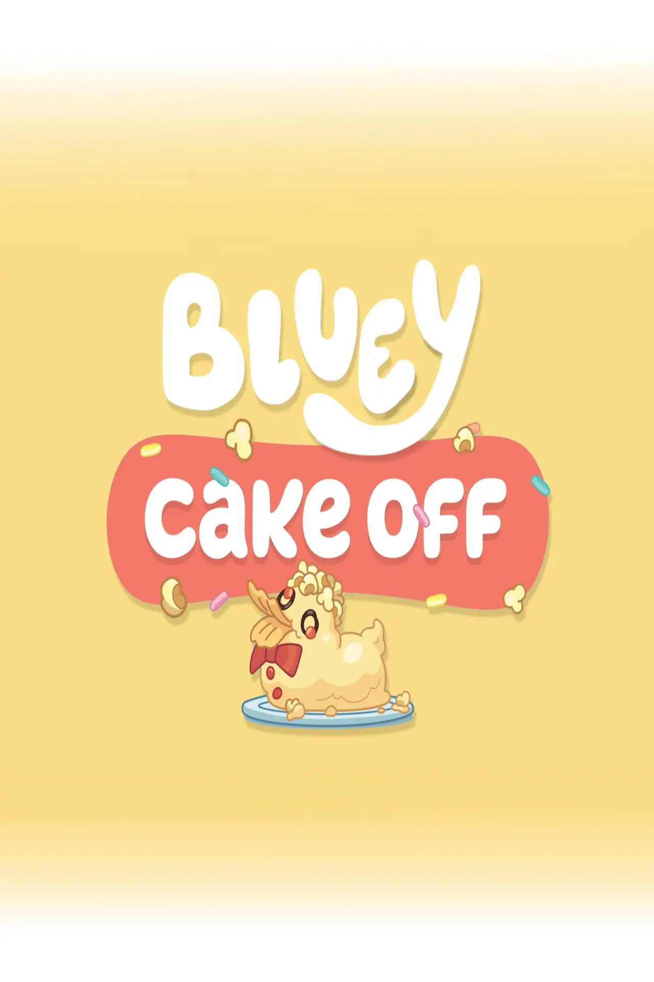 Plakat serialu "Bluey Cake Off"