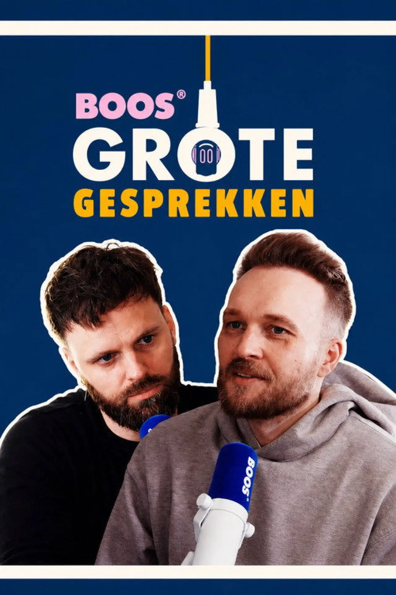 Plakat serialu "BOOS Grote Gesprekken"