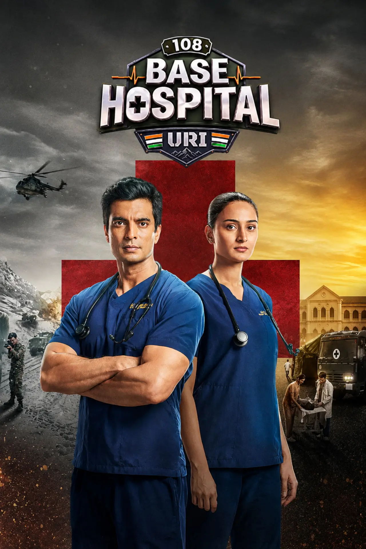 Plakat serialu "108 Base Hospital Uri"