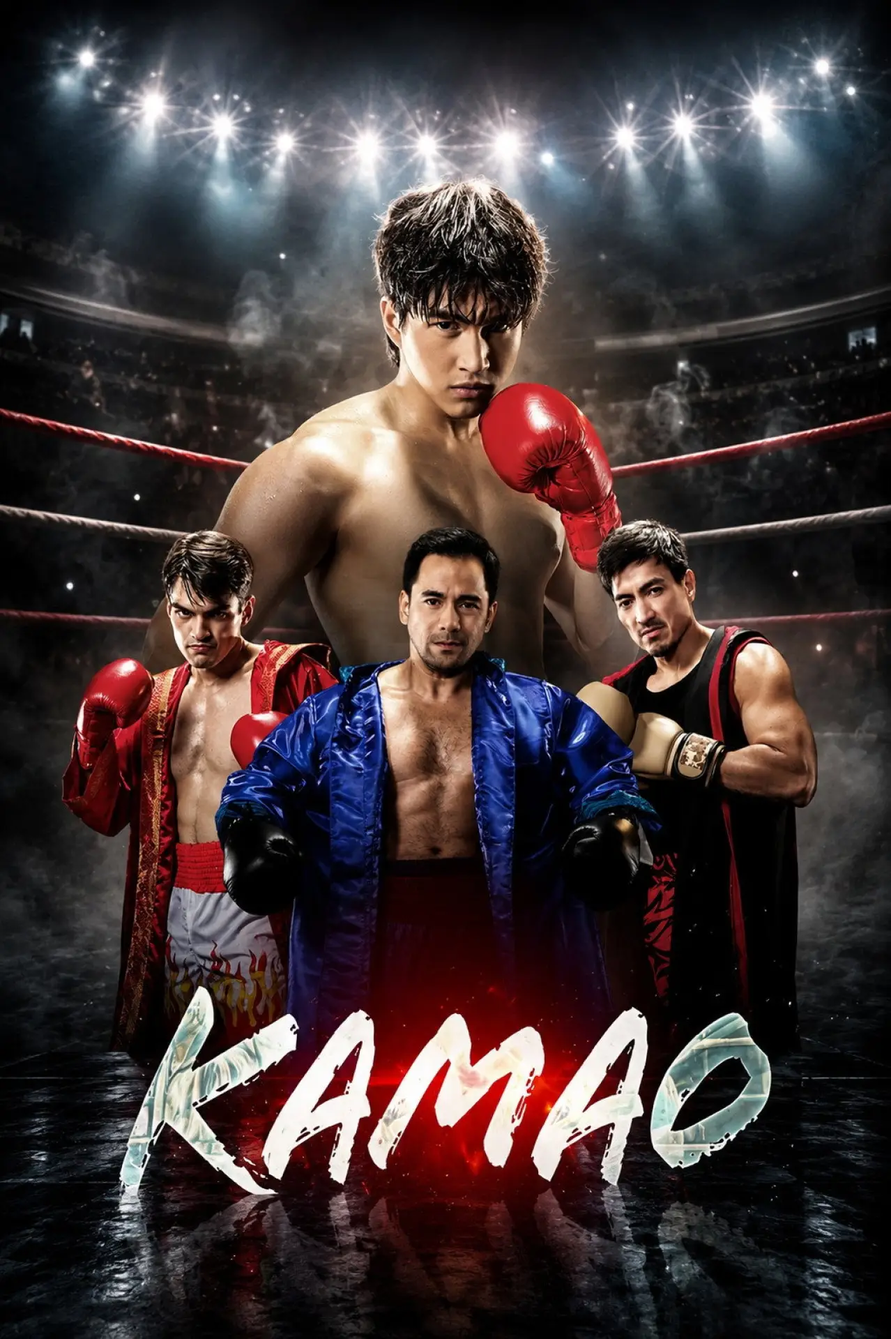Plakat serialu "Kamao"