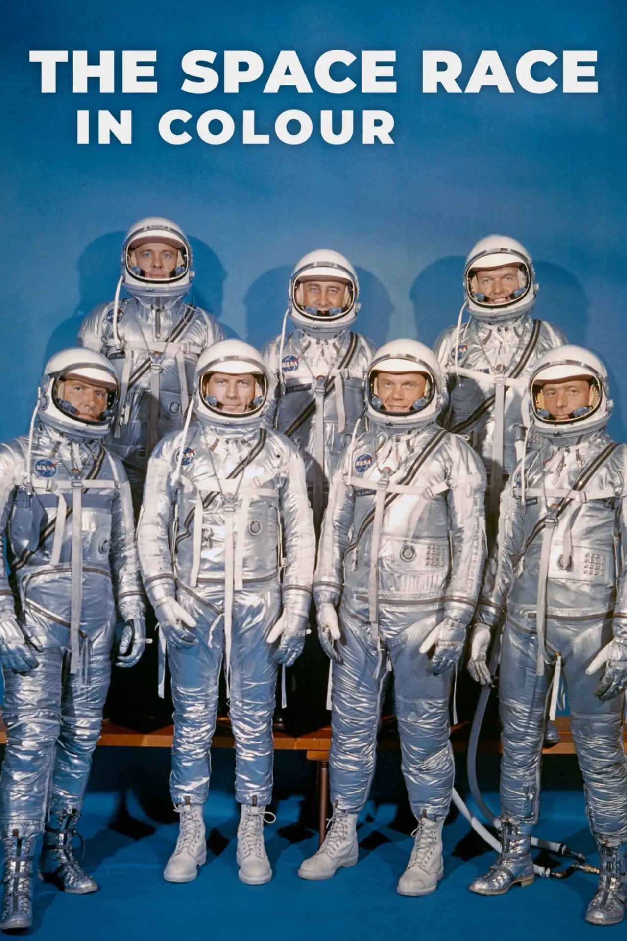 Plakat serialu "The Space Race in Colour"