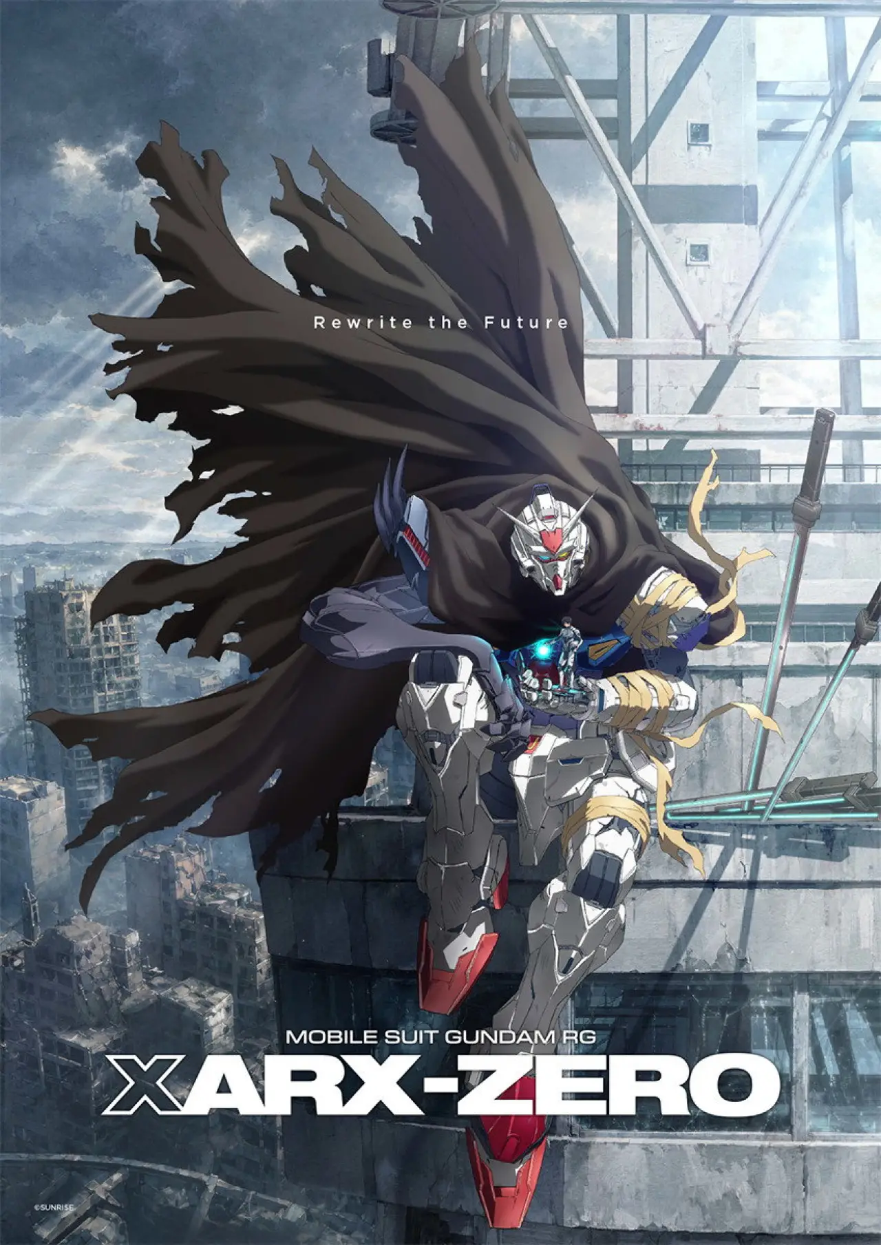 Plakat serialu "Mobile Suit Gundam RG: XARX-ZERO"