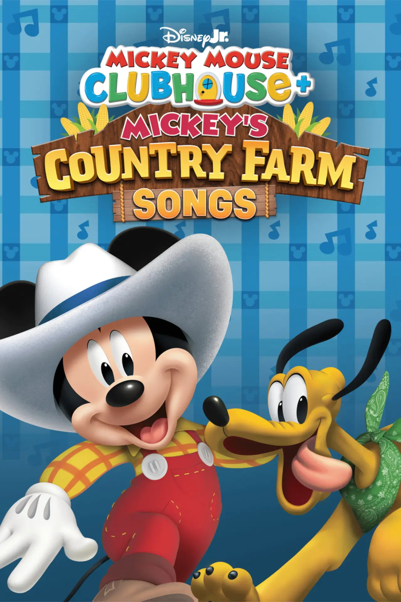 Plakat serialu "Klub Mickey Mouse+: Wiejskie piosenki Mickeya"