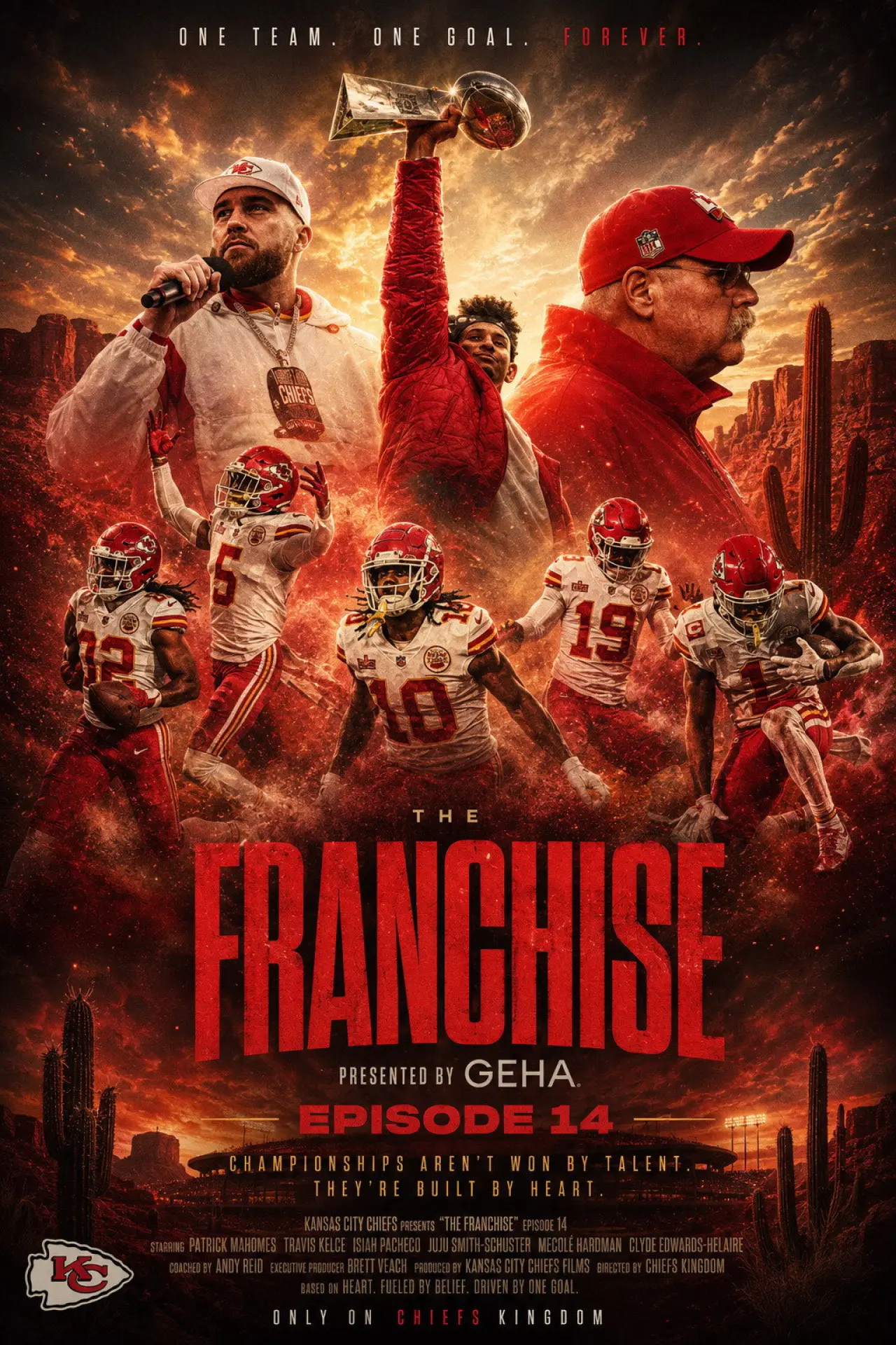 Plakat serialu "The Franchise: Super Bowl LVII"