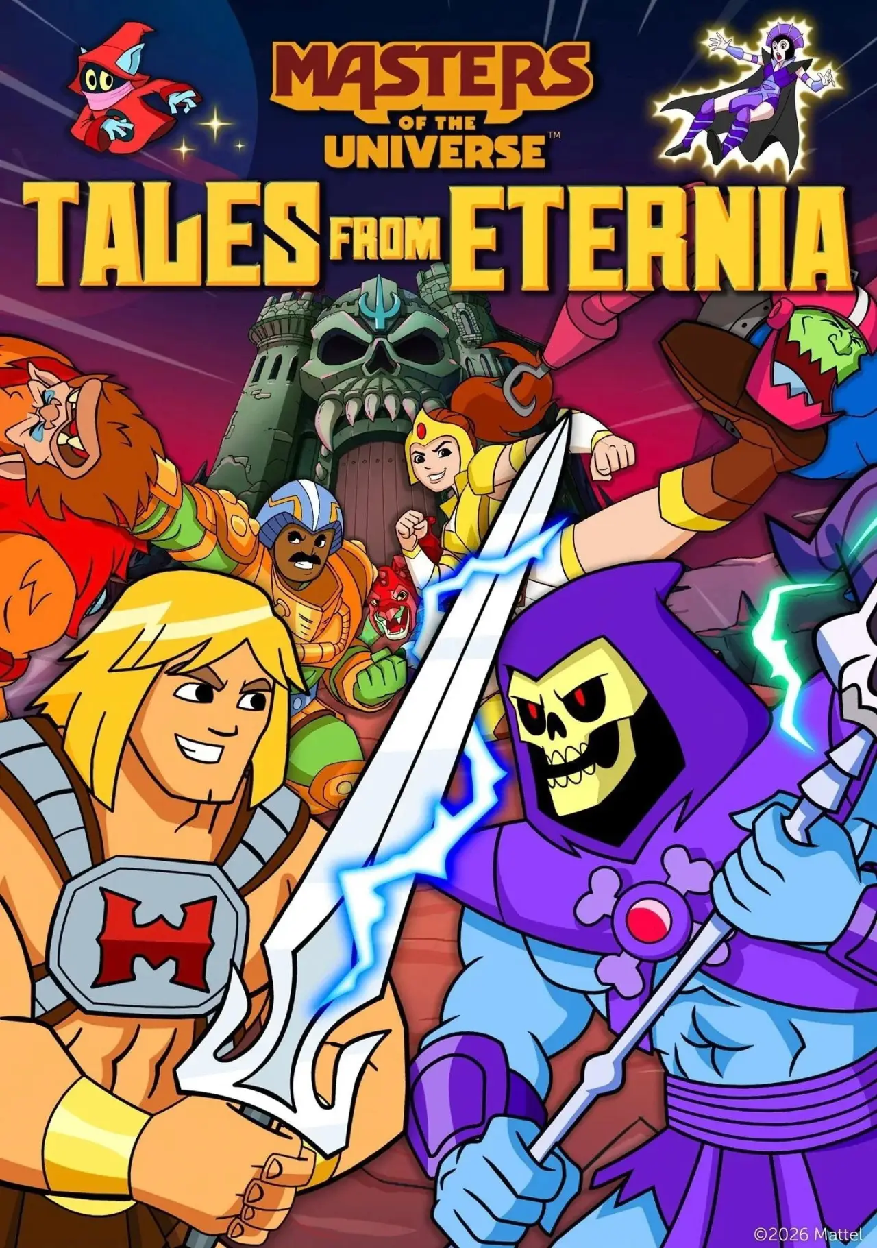 Plakat serialu "Masters of the Universe: Tales from Eternia"