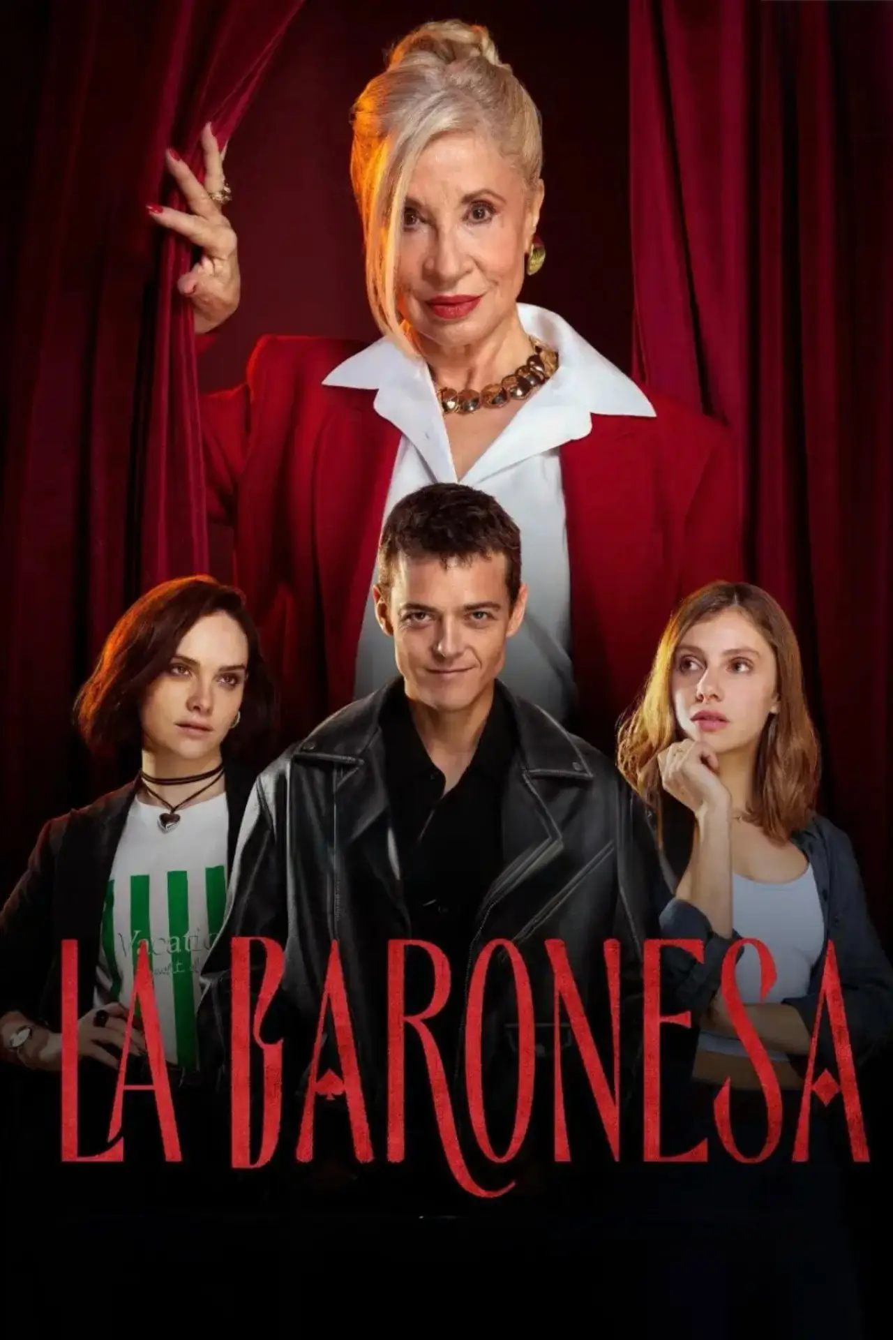 Plakat serialu "La Baronesa"