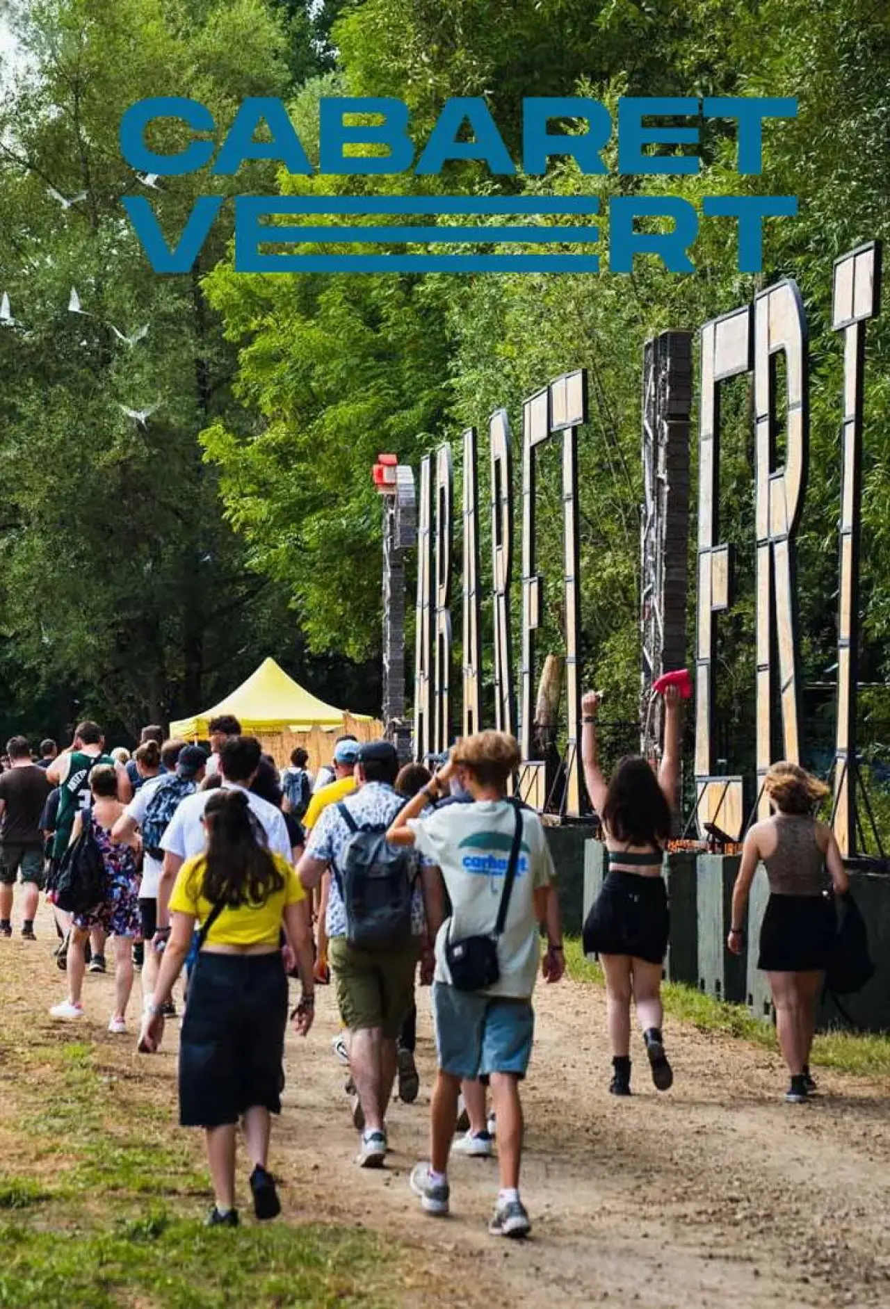 Plakat serialu "Cabaret Vert"