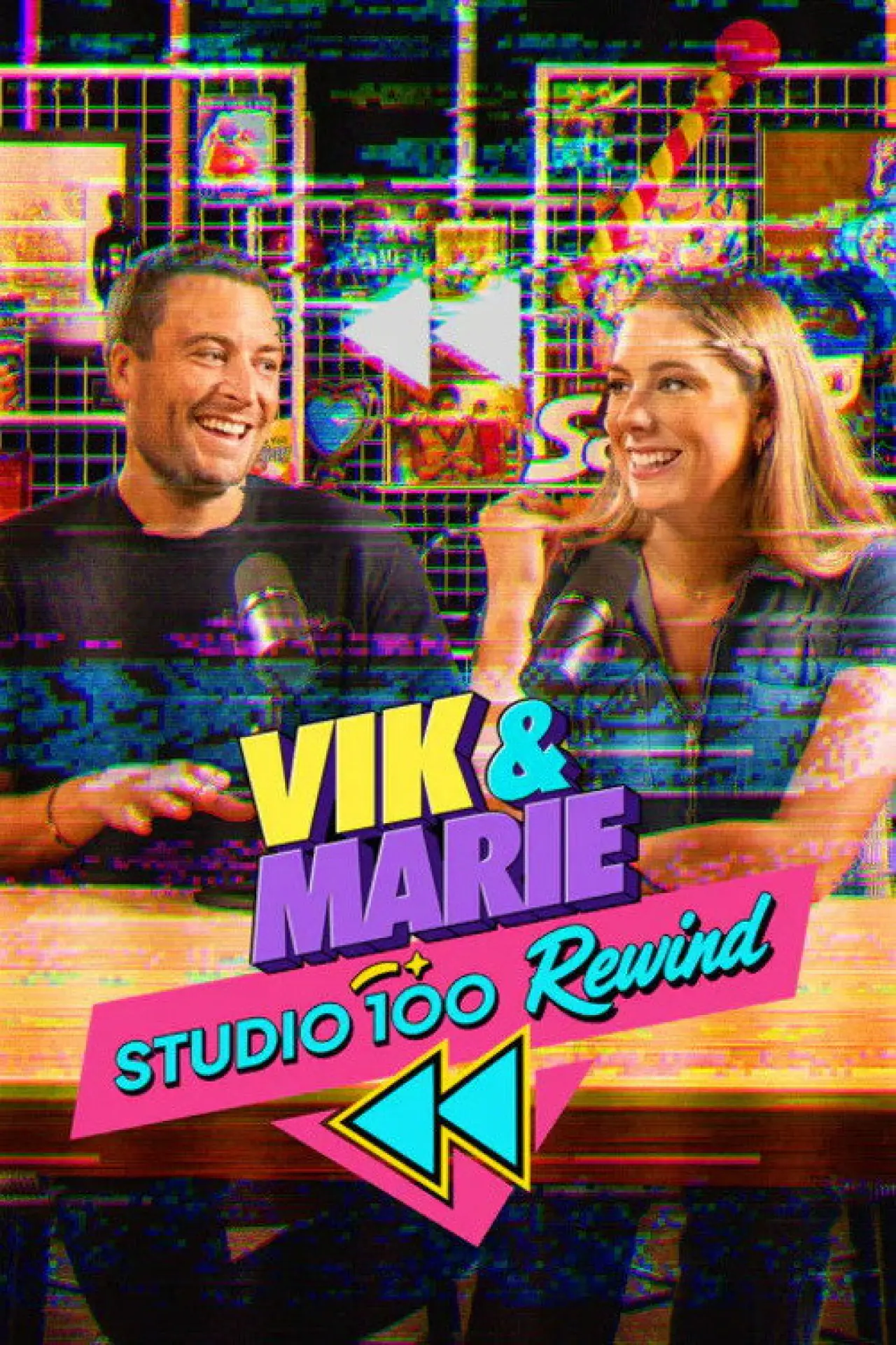 Plakat serialu "Vik & Marie: Studio 100 Rewind"